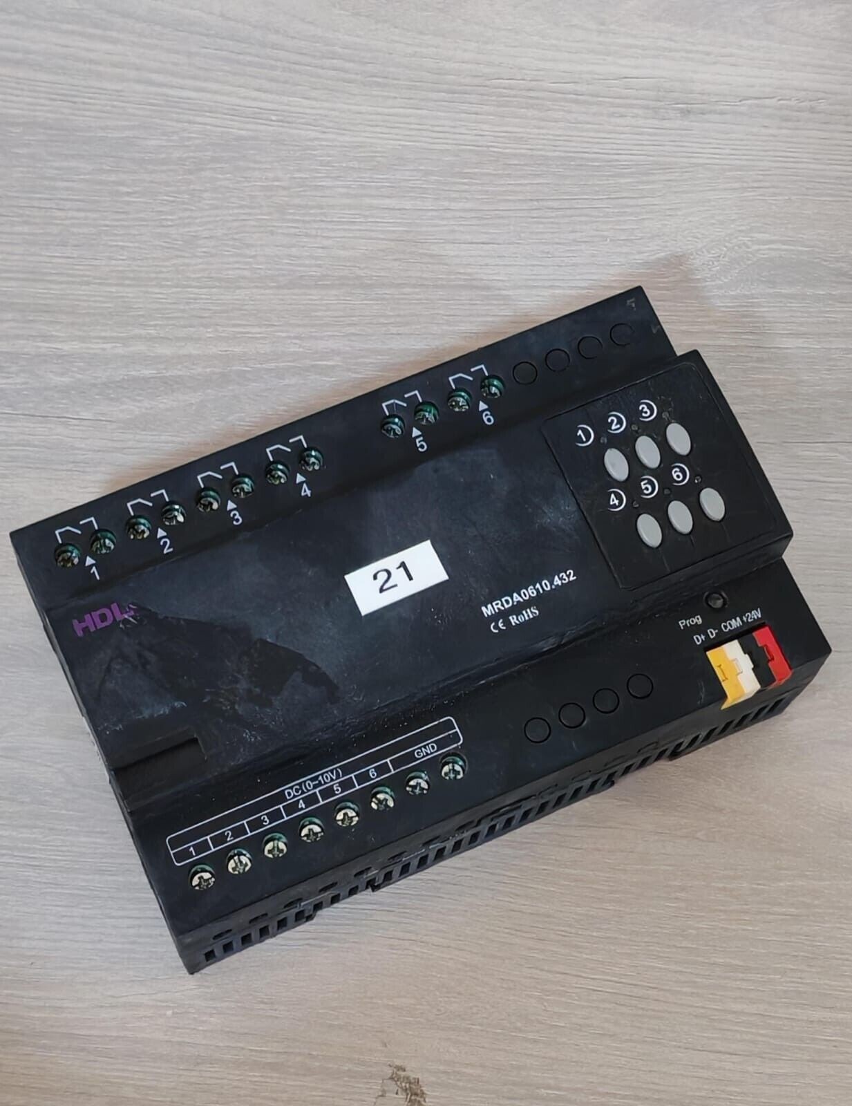 HDL MRDA0610.432 HDL MRDA0610.432 F/W HDL-V04.01U HDL 6CH 10A 0-10V BALLAST CONTROLLER- W/O ACCS 3