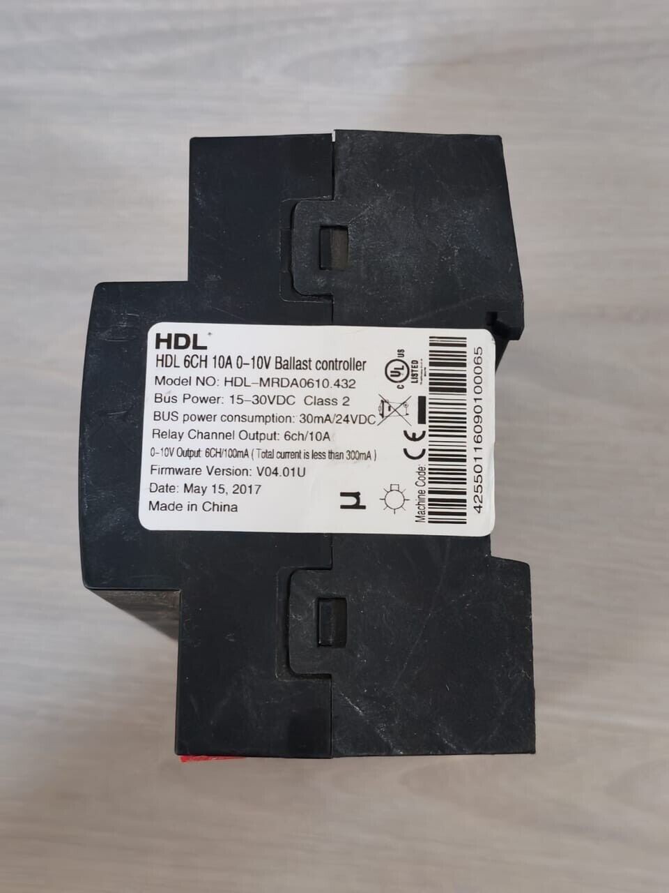 HDL MRDA0610.432 HDL MRDA0610.432 F/W HDL-V04.01U HDL 6CH 10A 0-10V BALLAST CONTROLLER- W/O ACCS 10