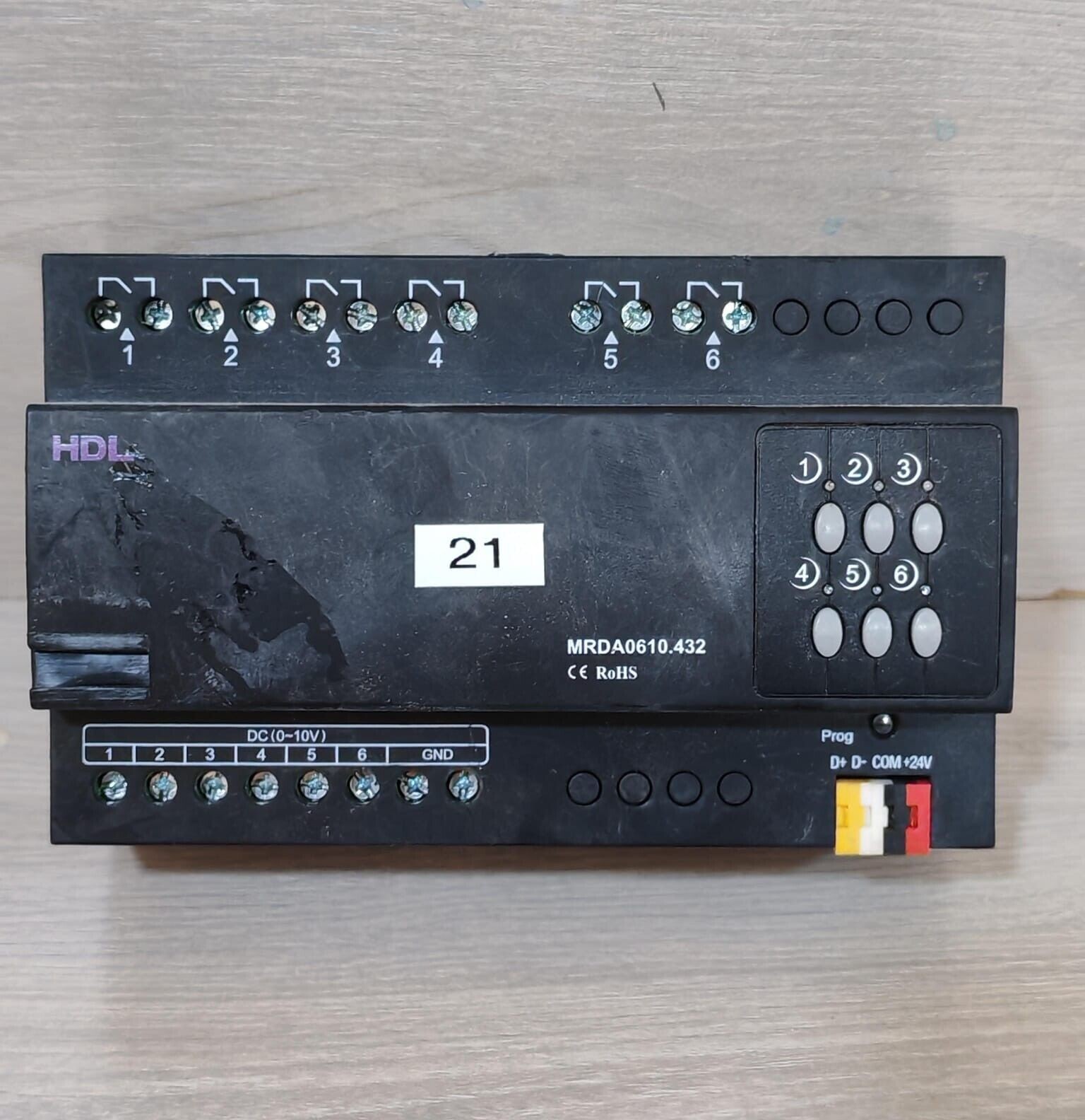 HDL MRDA0610.432 HDL MRDA0610.432 F/W HDL-V04.01U HDL 6CH 10A 0-10V BALLAST CONTROLLER- W/O ACCS 1