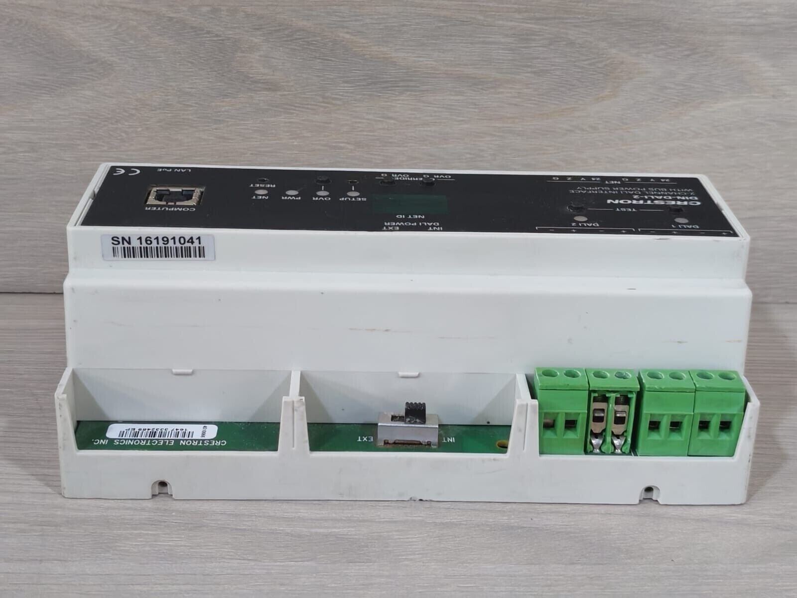 Crestron DIN-DALI-2 DIN CRESTRON DIN-DALI-2 DIN RAIL 2 CHANNEL DALI INTERFACE W/ BUS POWER SUPPLY 10