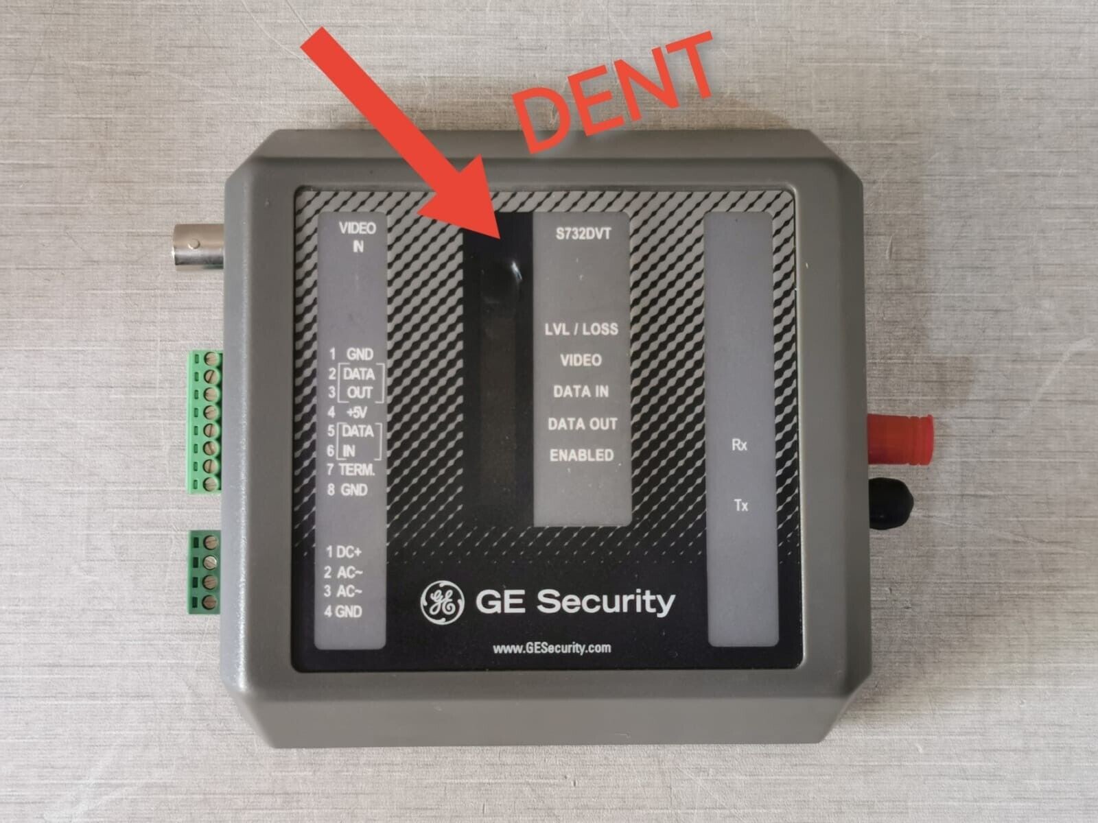 GE SECURITY S732DVT-EST2 GE SECURITY S732DVT-EST2 Digital Video Receiver 2
