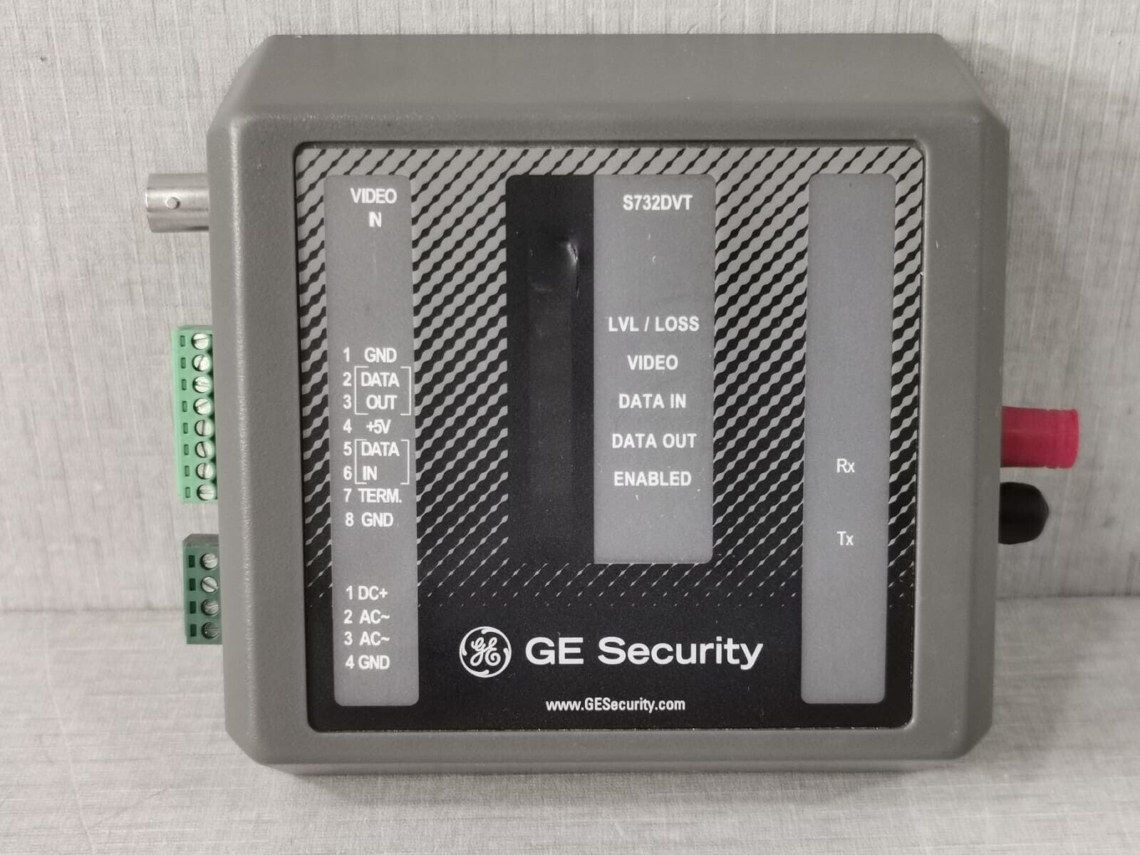 GE SECURITY S732DVT-EST2 GE SECURITY S732DVT-EST2 Digital Video Receiver 1