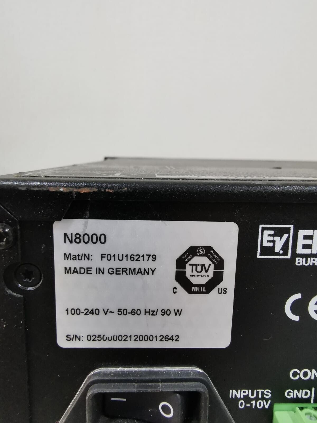 NETMAX N8000 NETMAX N8000 SYSTEM CONTROLLER 100-240V 50-60Hz/90W W/O ANY ACCS 4