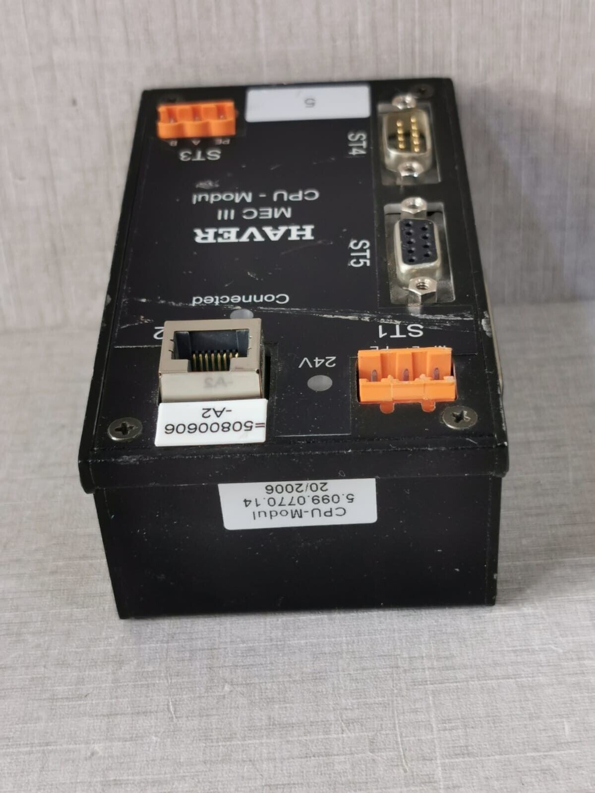 Haver & Boecker 5.099.0770.14 Haver & Boecker MEC III CPU-Modul 5.099.0770.14 6