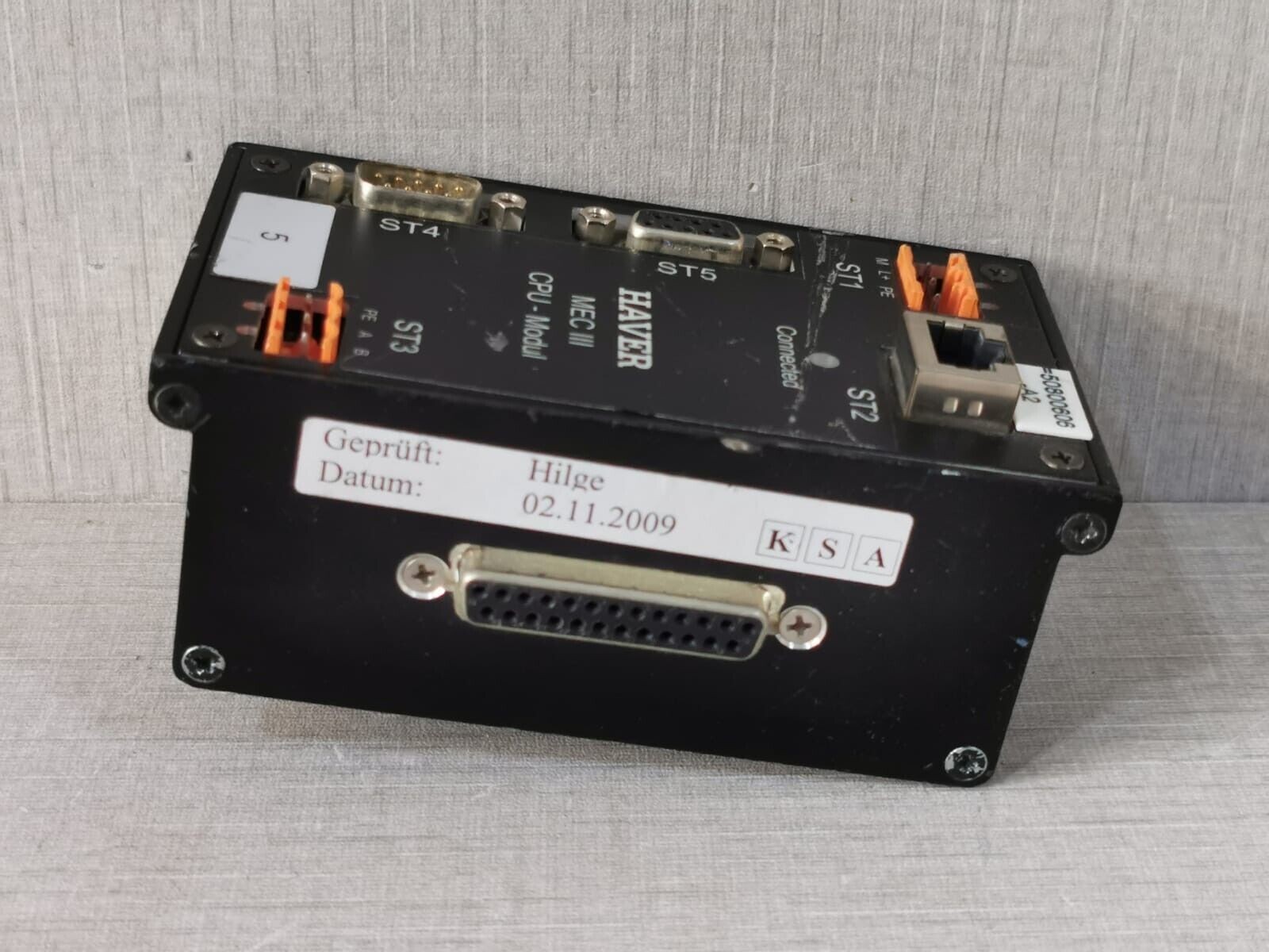 Haver & Boecker 5.099.0770.14 Haver & Boecker MEC III CPU-Modul 5.099.0770.14 9