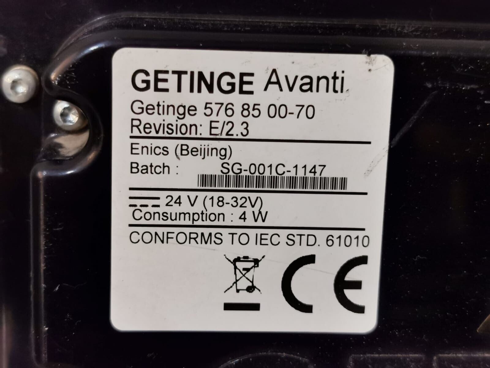 GETINGE 576-8500-70 GETINGE Avanti Sterilizer Parts LED Display Panel 576-8500-70 4