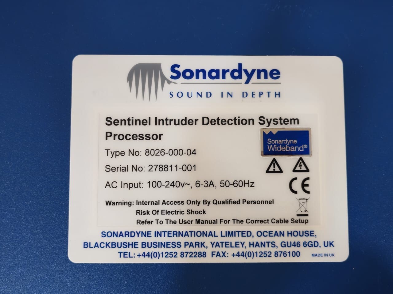 Sonardyne 8026-000-04 Sonardyne 8026-000-04 Navigation Computer - Incomplete Accessories 7
