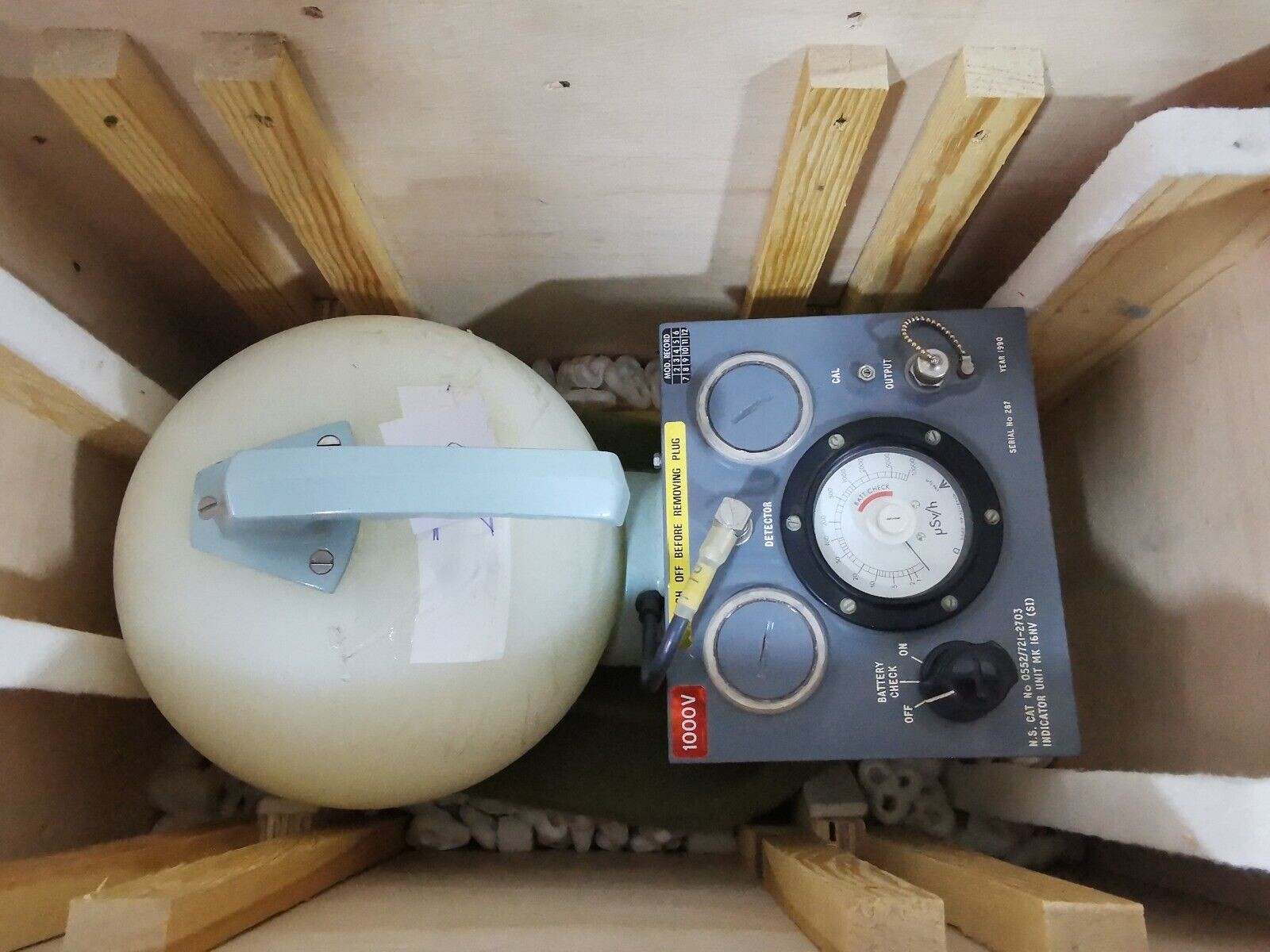 NE TECHNOLOGY 0552/117-5940 NE TECHNOLOGY 0552/117-5940 DETECTOR UNIT MK 27NH 1