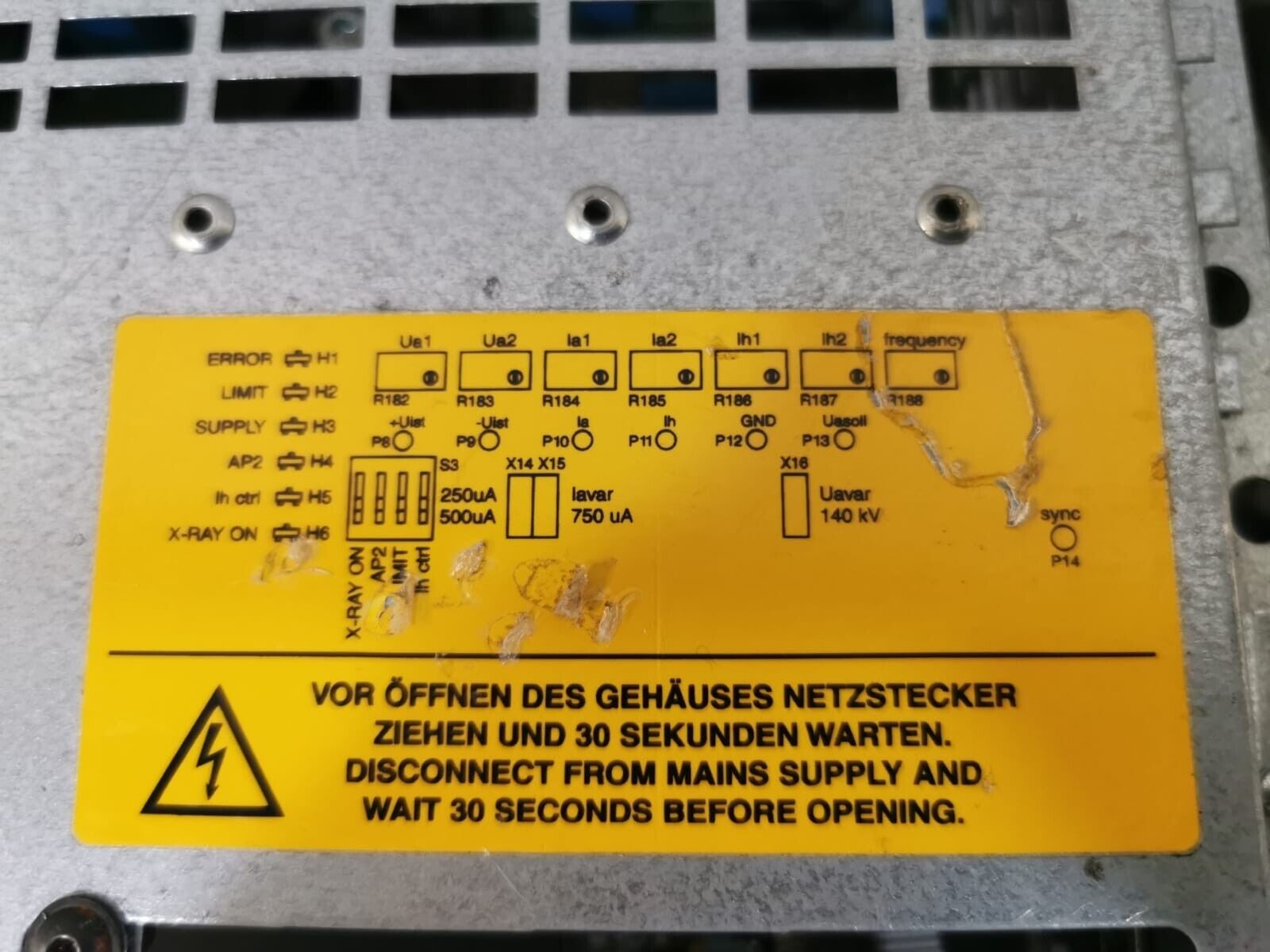 SMITHS HEIMANN HI-REG XRC-2.1 SMITHS HEIMANN HI-REG XRC-2.1 POWER SUPPLY 120-240V 2