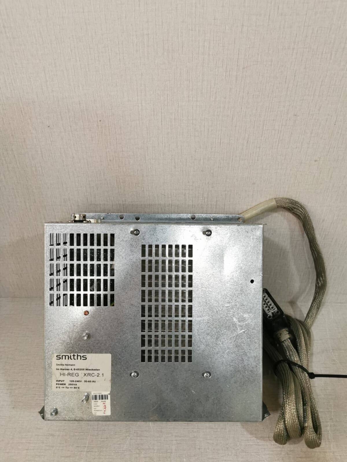 SMITHS HEIMANN HI-REG XRC-2.1 SMITHS HEIMANN HI-REG XRC-2.1 POWER SUPPLY 120-240V 5