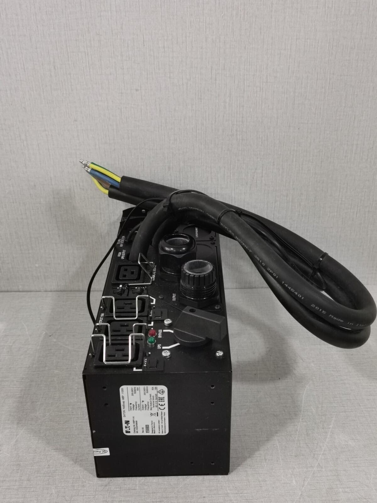 Eaton MBP 11000I EATON MBP 11000i /MBP11Ki REV 02 HOTSWAP MAINTENANCE BYPASS 5