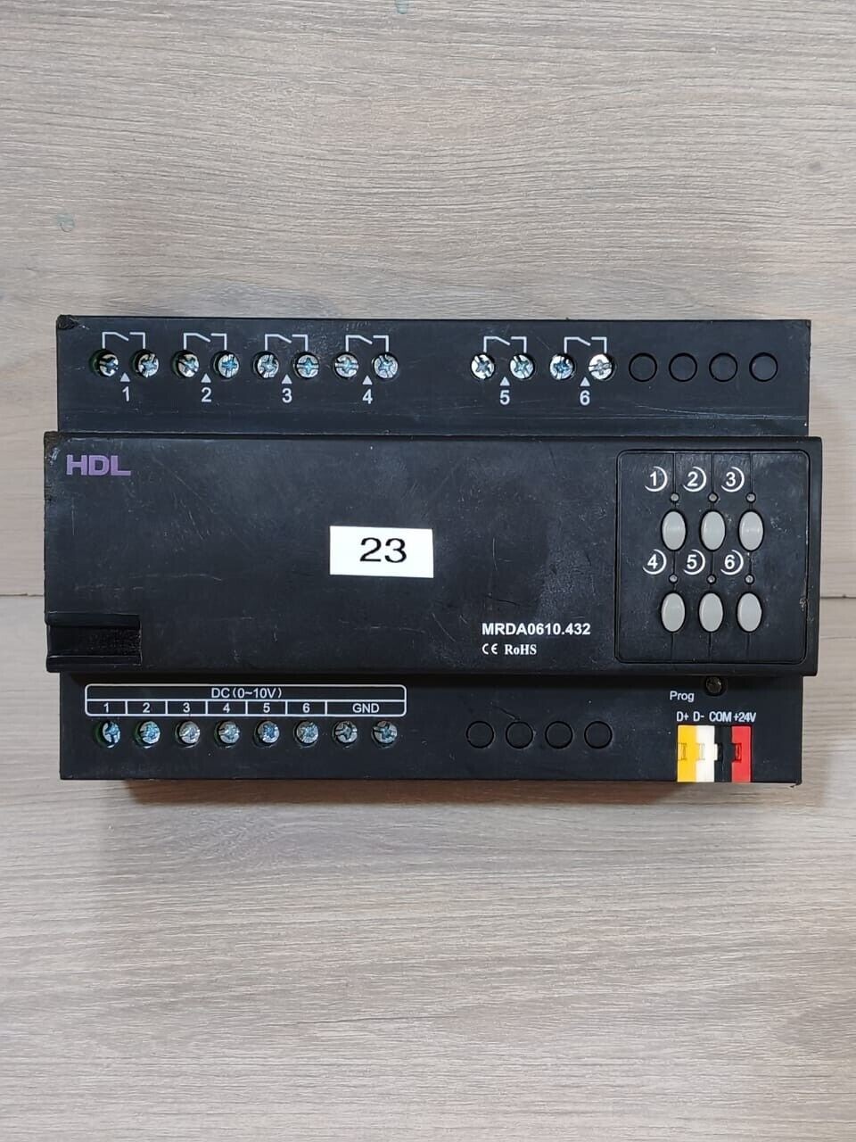 HDL MRDA0610.432 HDL MRDA0610.432 F/W HDL-V04.02U HDL 6CH 10A 0-10V BALLAST CONTROLLER- W/O ACCS 1