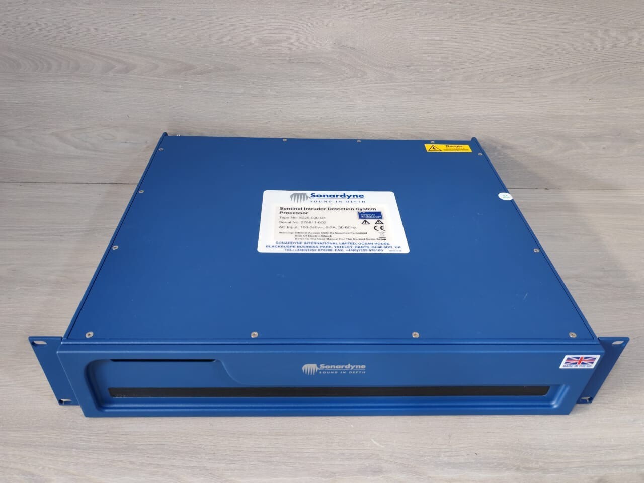 Sonardyne 8026-000-04 Sonardyne 8026-000-04 Sentinel Intruder Detection System Processor 7