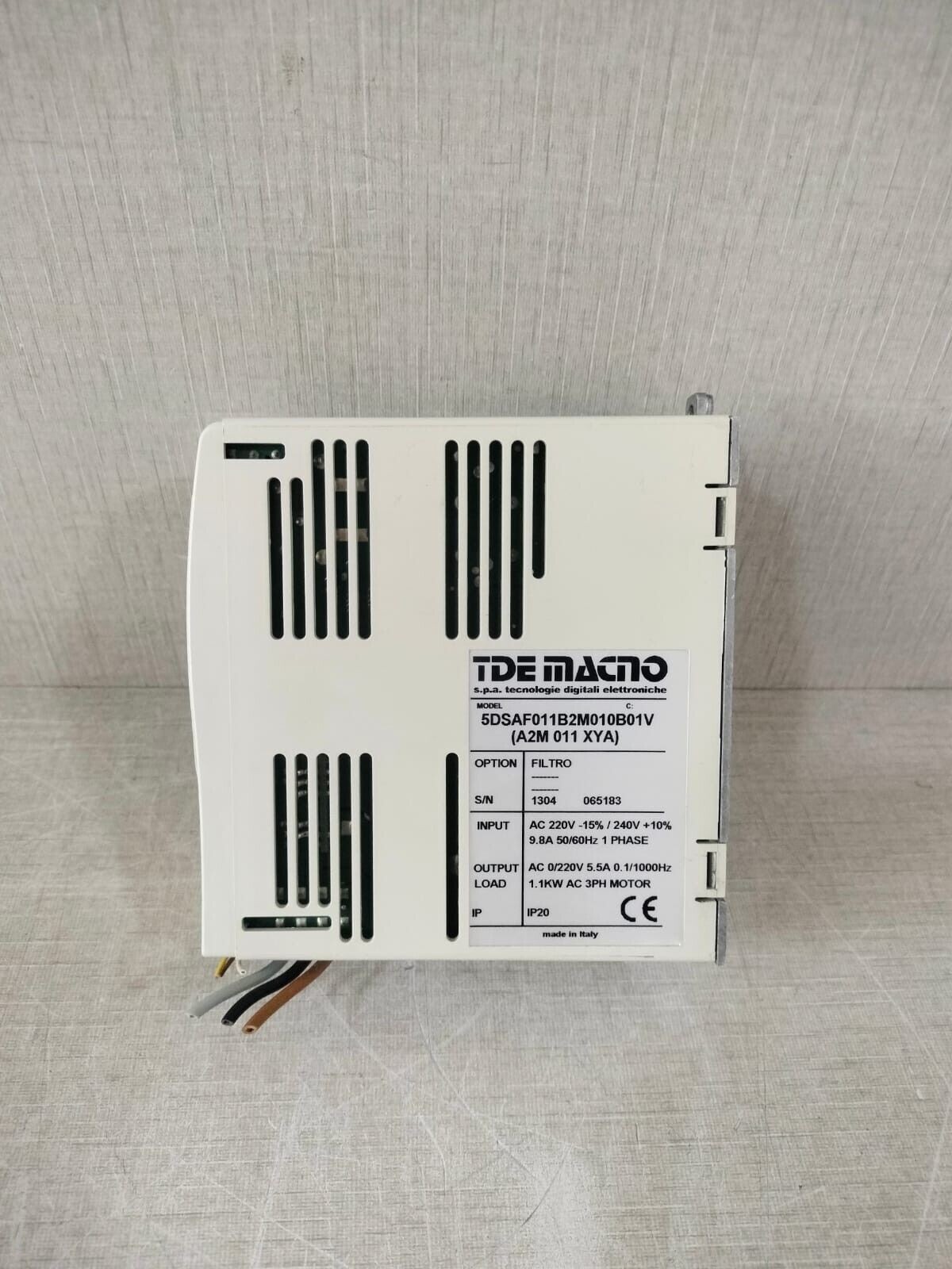 TDE MACNO 5DSAF011B2M010B01V (A2M 011 XYA) TDE MACNO 5DSAF011B2M010B01V (A2M 011 XYA) -TRIED & TESTED 8