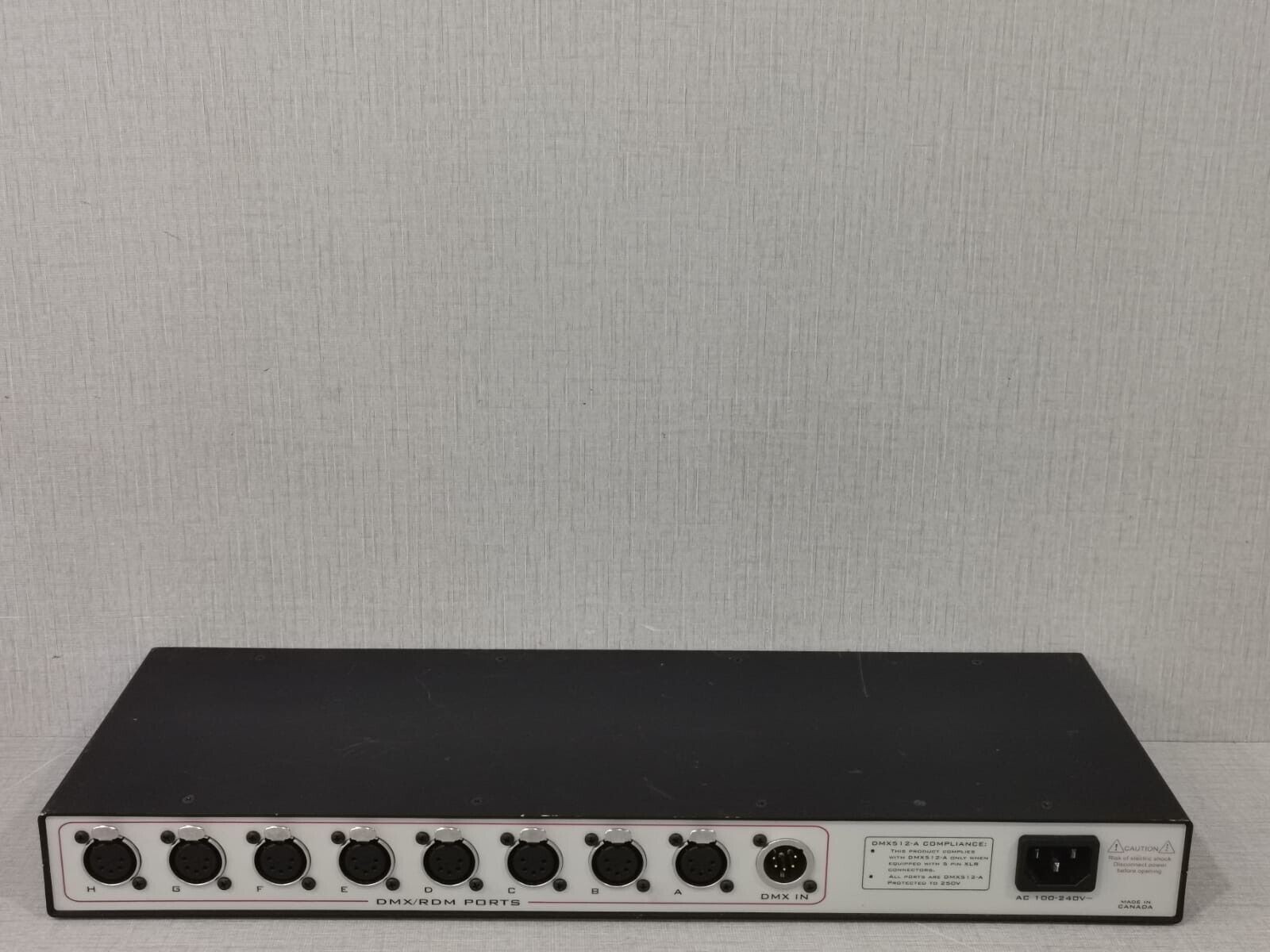 PATHWAY 9104 PATHWAY DMX REPEATER PRO 9104 RDM REPEATER AC100-240 _50/60Hz 9