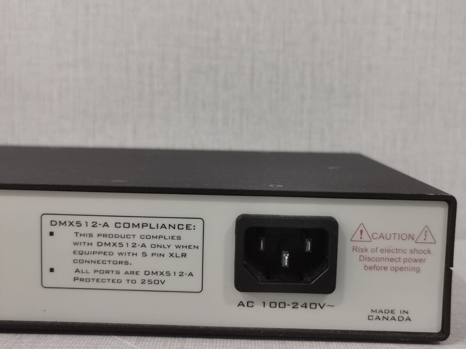 PATHWAY 9104 PATHWAY DMX REPEATER PRO 9104 RDM REPEATER AC100-240 _50/60Hz 10
