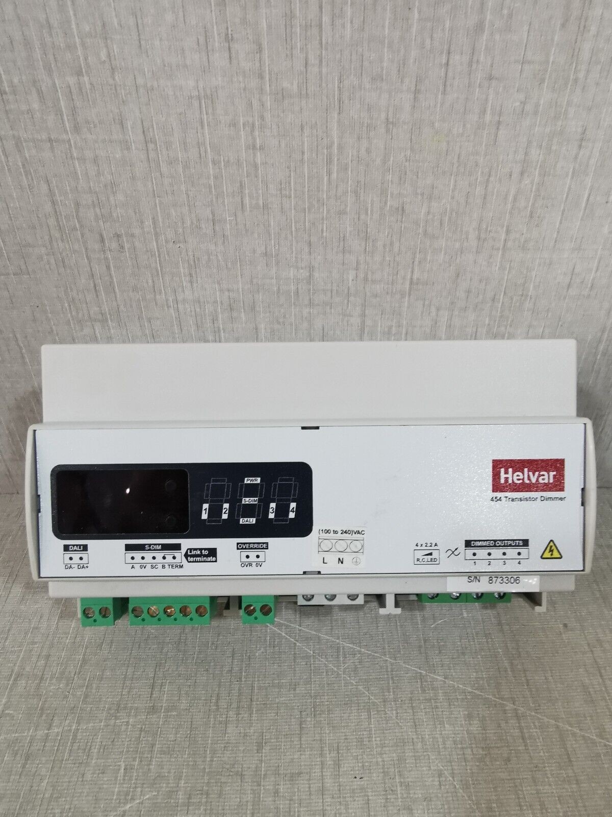 Helvar 454 Helvar 454 Transistor Dimmer 2