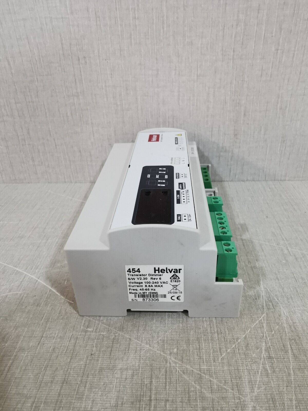Helvar 454 Helvar 454 Transistor Dimmer 5