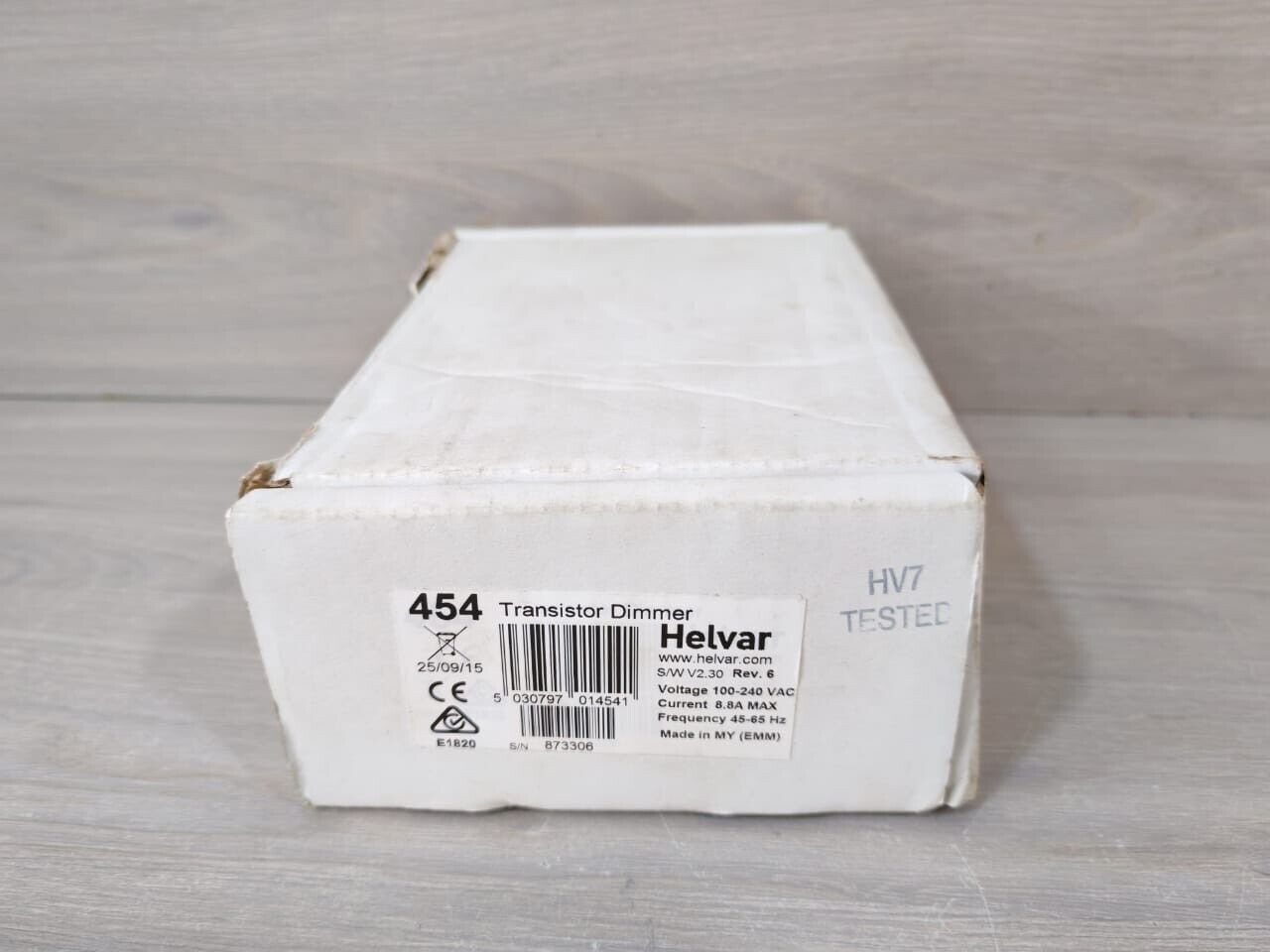 Helvar 454 Helvar 454 Transistor Dimmer 10
