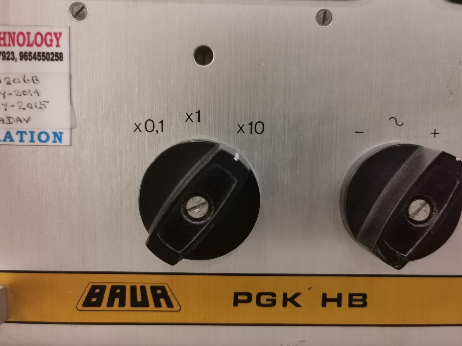BAUR PGK 70 HB BAUR PGK 70 HB-83101206B/83101206H -220V/50Hz 50 KVAC/70KVDC HV Test Set 5