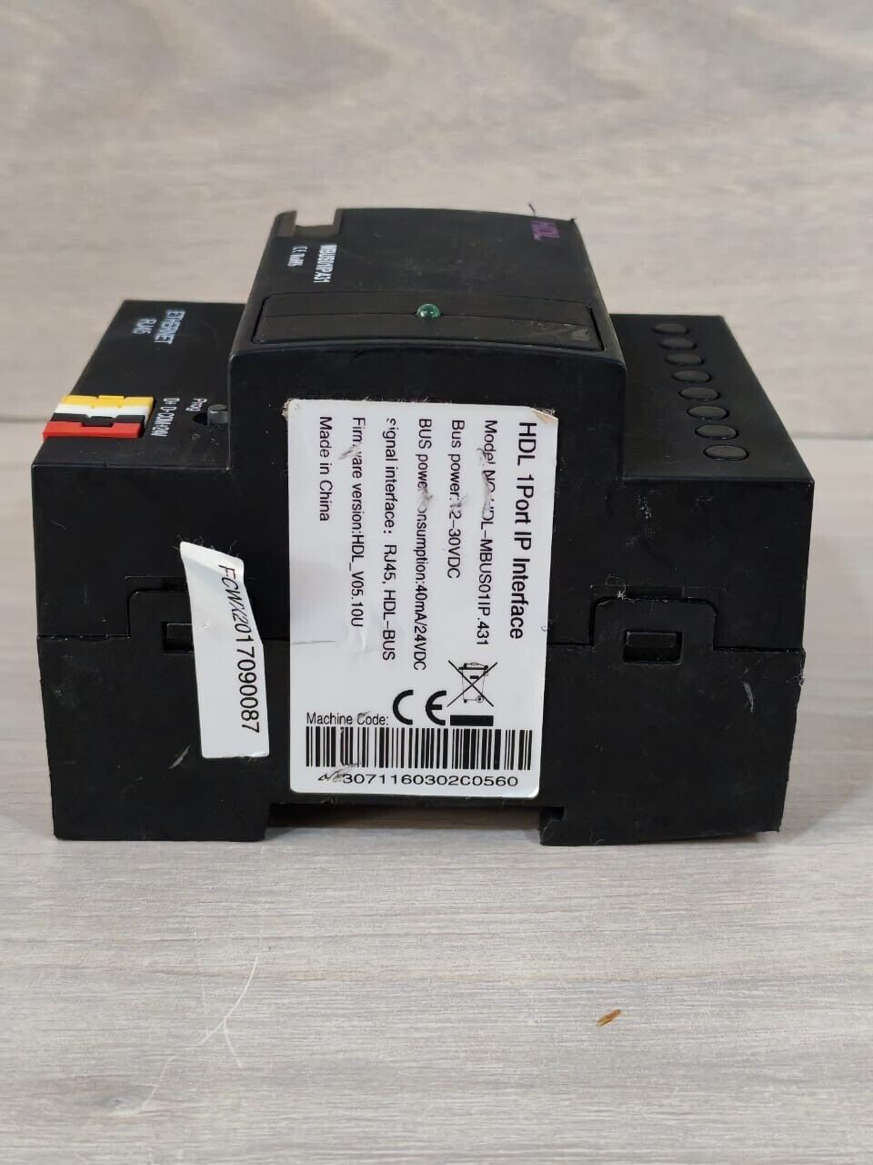 HDL MBUS01IP.431 HDL MBUS01IP.431 1PORT IP INTERFACE F/W HDL-V05.10U W/O ANY ACCS 8