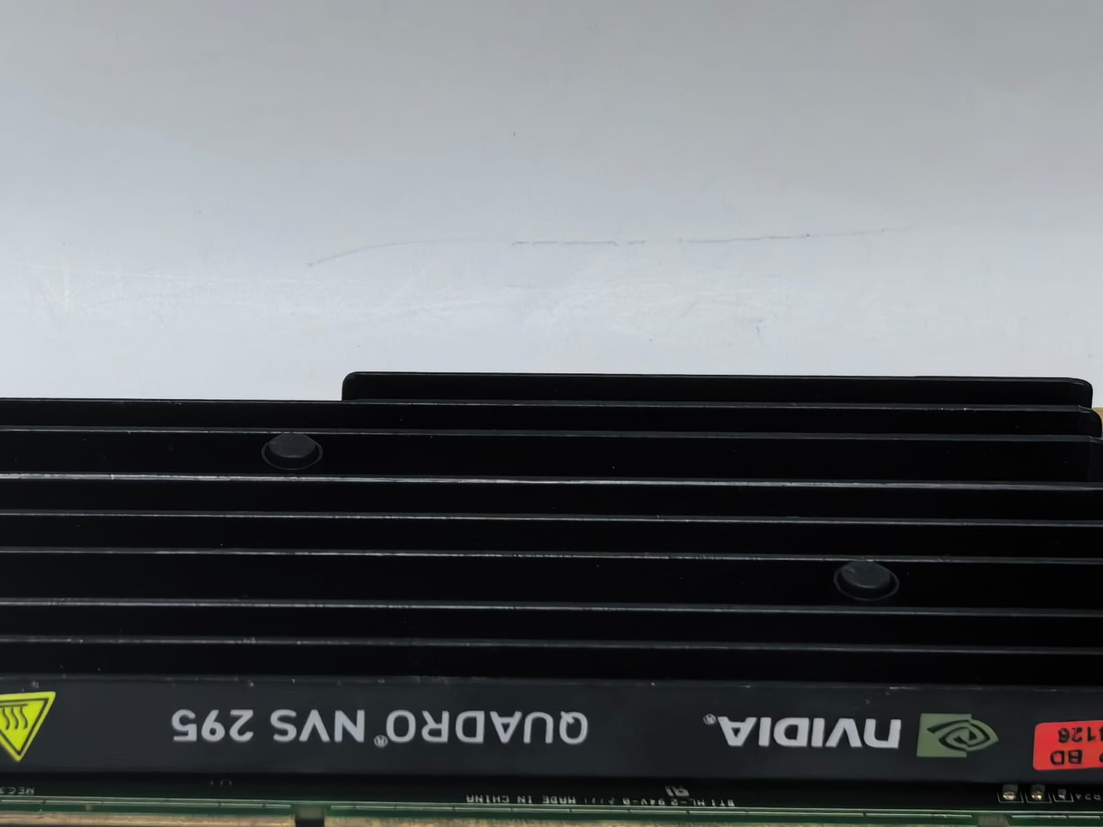 QUADRO NVS 295 QUADRO NVS 295 PCI EXPRESS GRAPHICS CARD 2