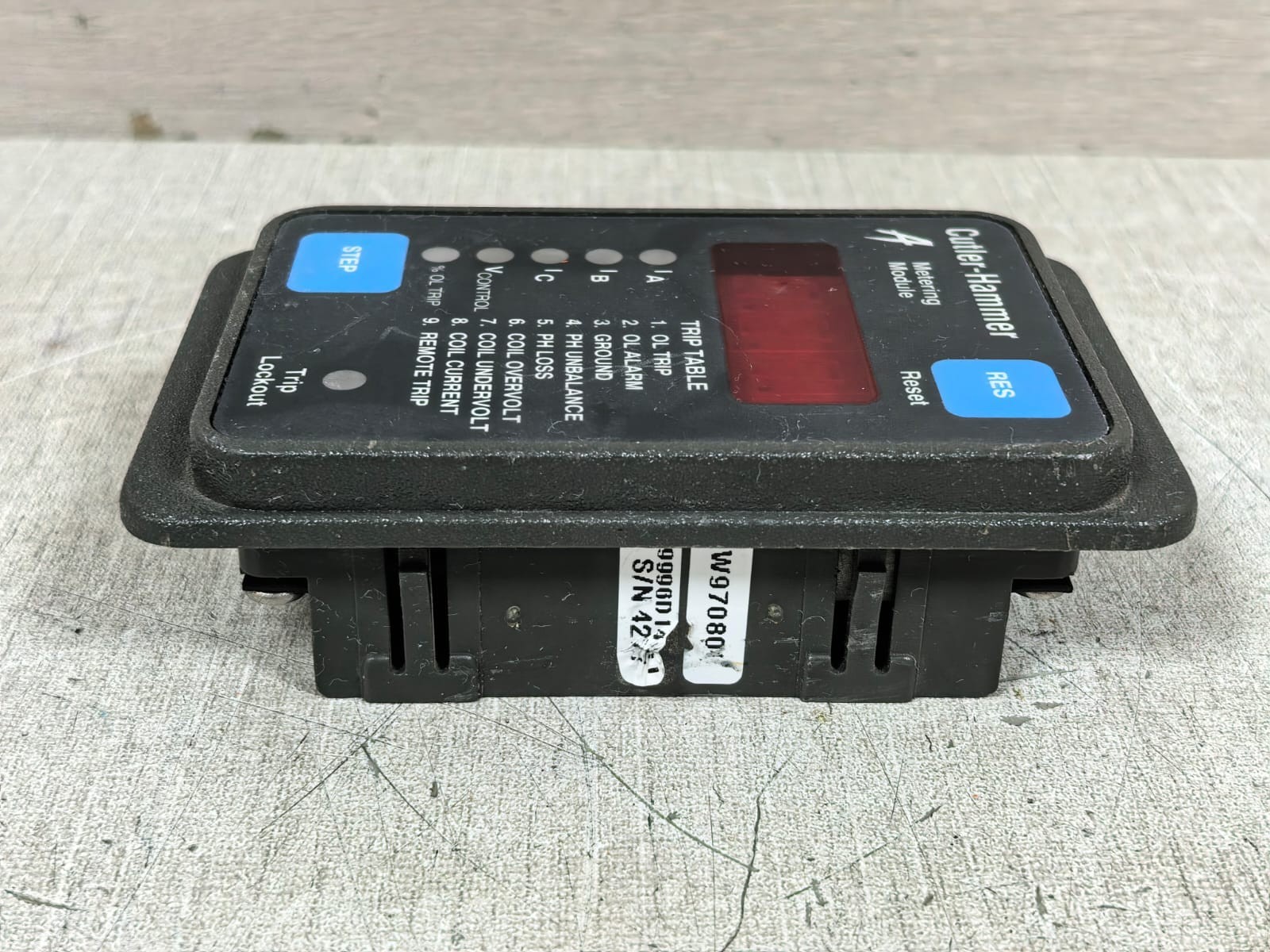 Cutler-Hammer 9996D14C01 CUTLER-HAMMER 9996D14C01 METERING MODULE 6