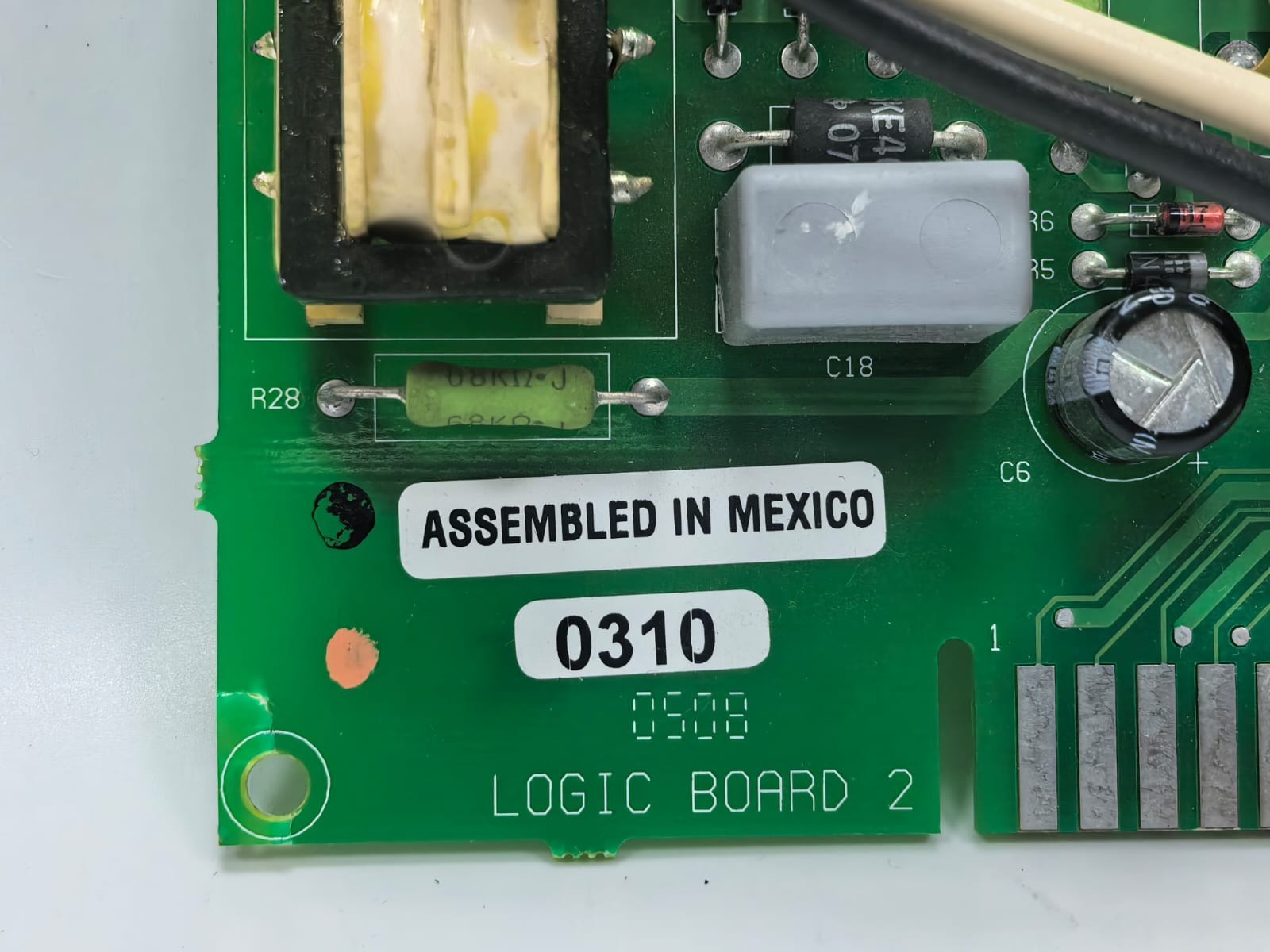 Von Duprin 1113E VON DUPRIN 1113E POWER SUPPLY LOGIC BOARD 2