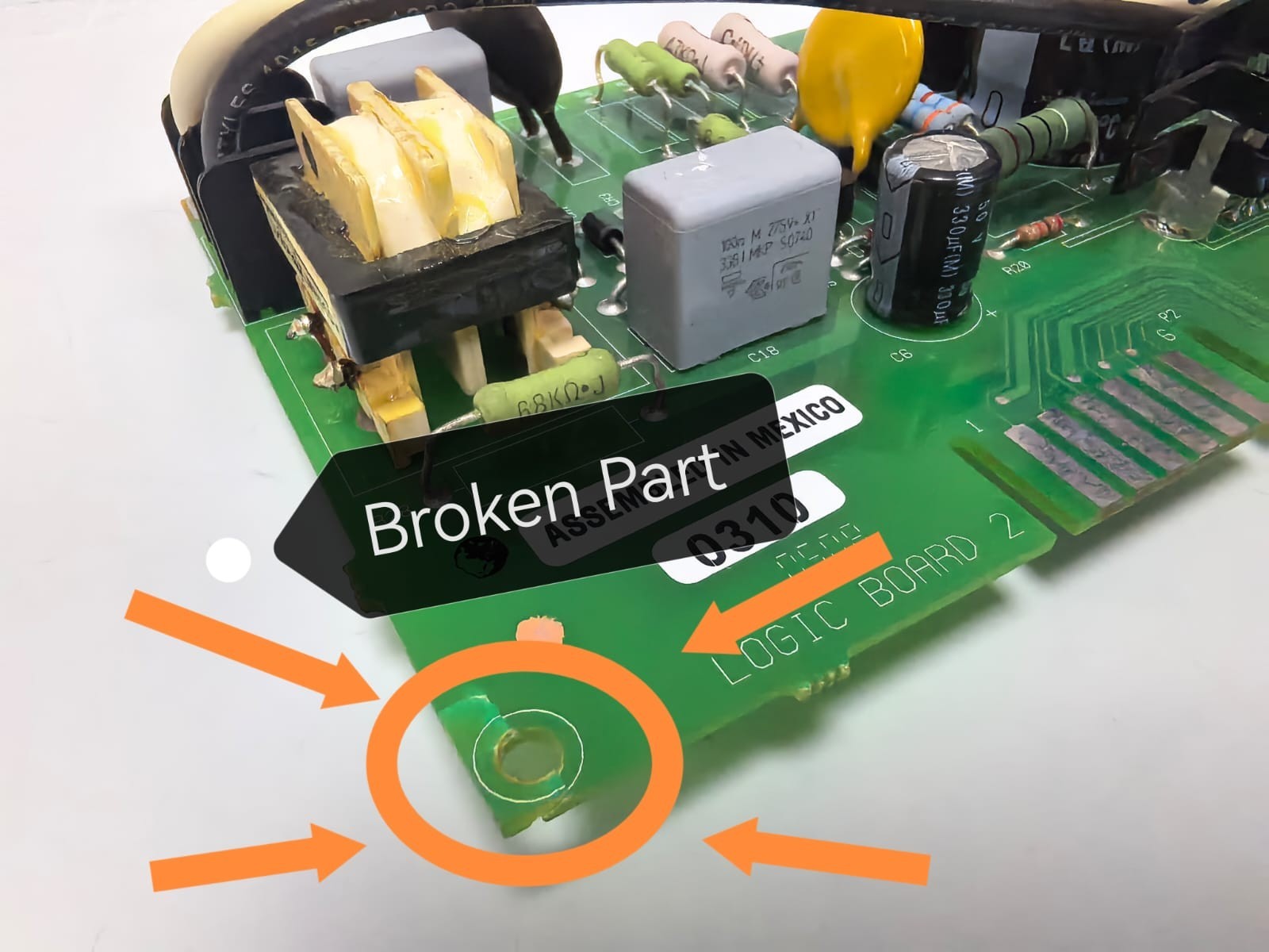 Von Duprin 1113E VON DUPRIN 1113E POWER SUPPLY LOGIC BOARD 10