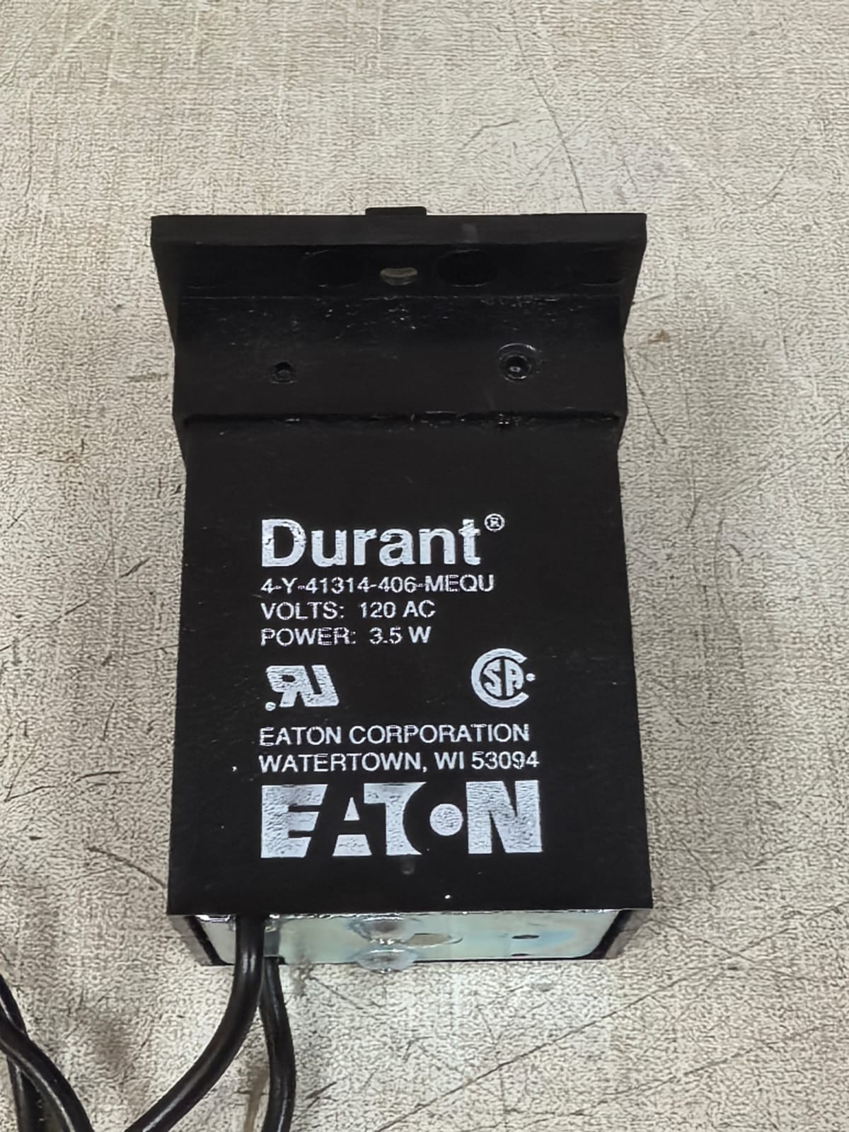 EATON DURANT 4-Y-41314-406-MEQU EATON DURANT 4-Y-41314-406-MEQU 4-DIGIT COUNTER TOTALIZER 7