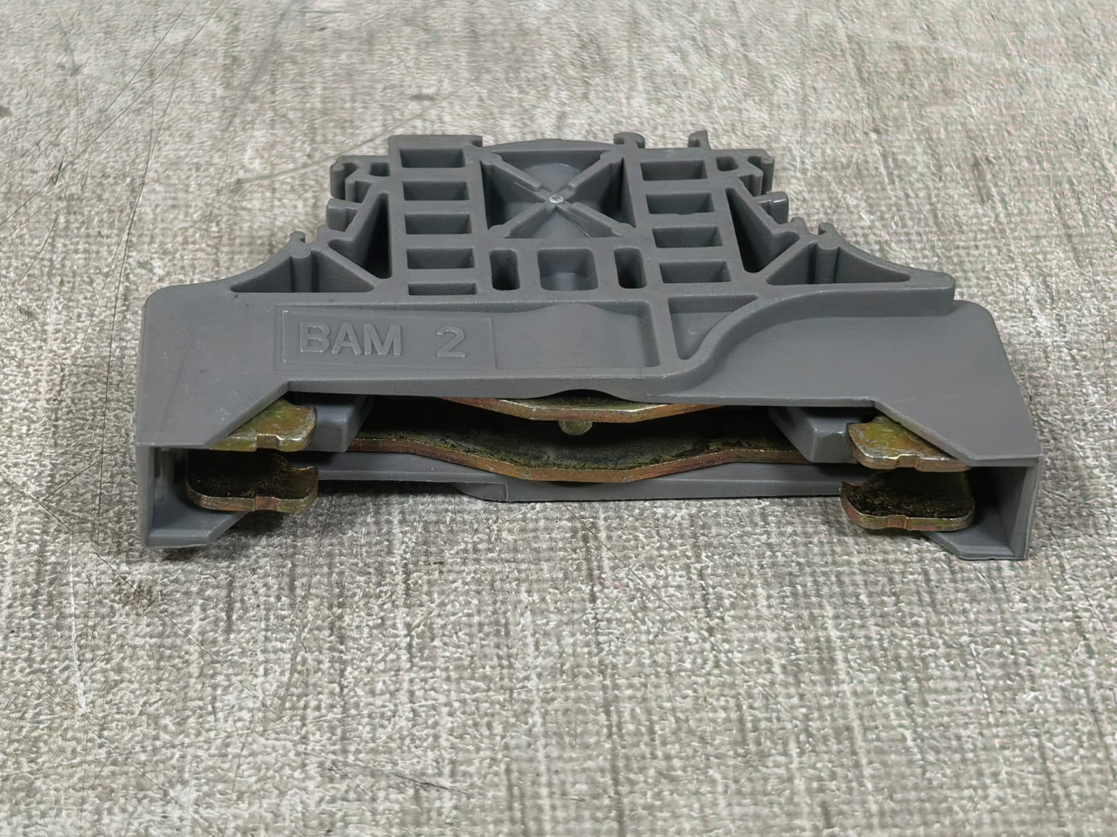 Entrelec BAM2 ENTRELEC BAM2 DIN-RAIL TERMINAL BLOCK END STOP 7