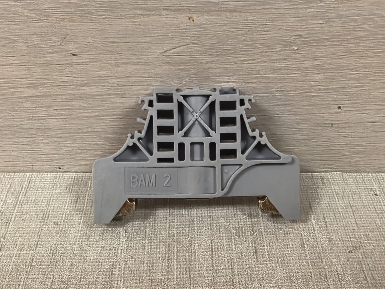 Entrelec BAM2 ENTRELEC BAM2 DIN-RAIL TERMINAL BLOCK END STOP 1