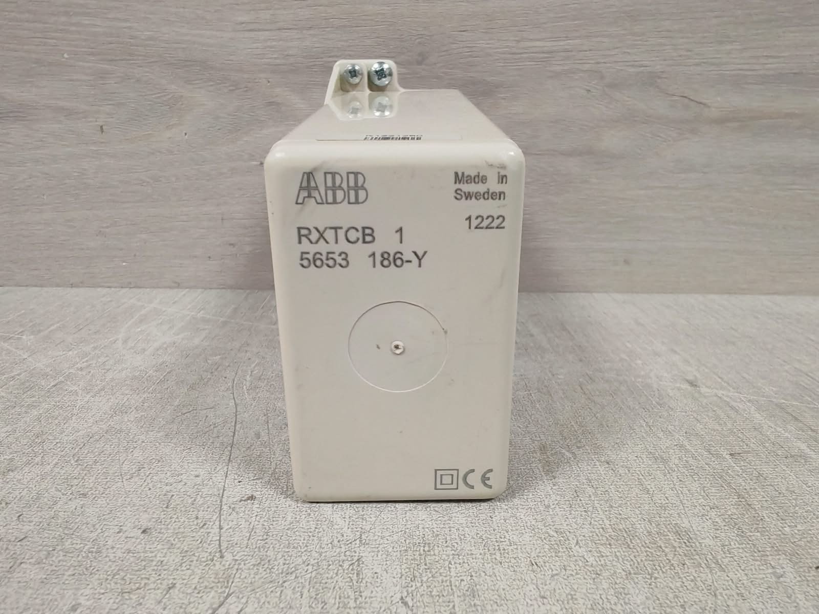 ABB RXTCB 1 5653 186-Y ABB RXTCB 1 5653 186-Y COMBIFLEX CAPACITOR RELAY 1