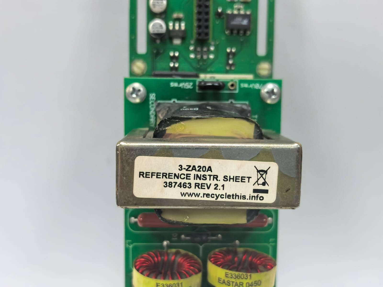 Edwards 140251 EST EDWARDS 3-ZA20A AUDIO AMPLIFIER MODULE FIRE ALARM 140251 REV.07 2