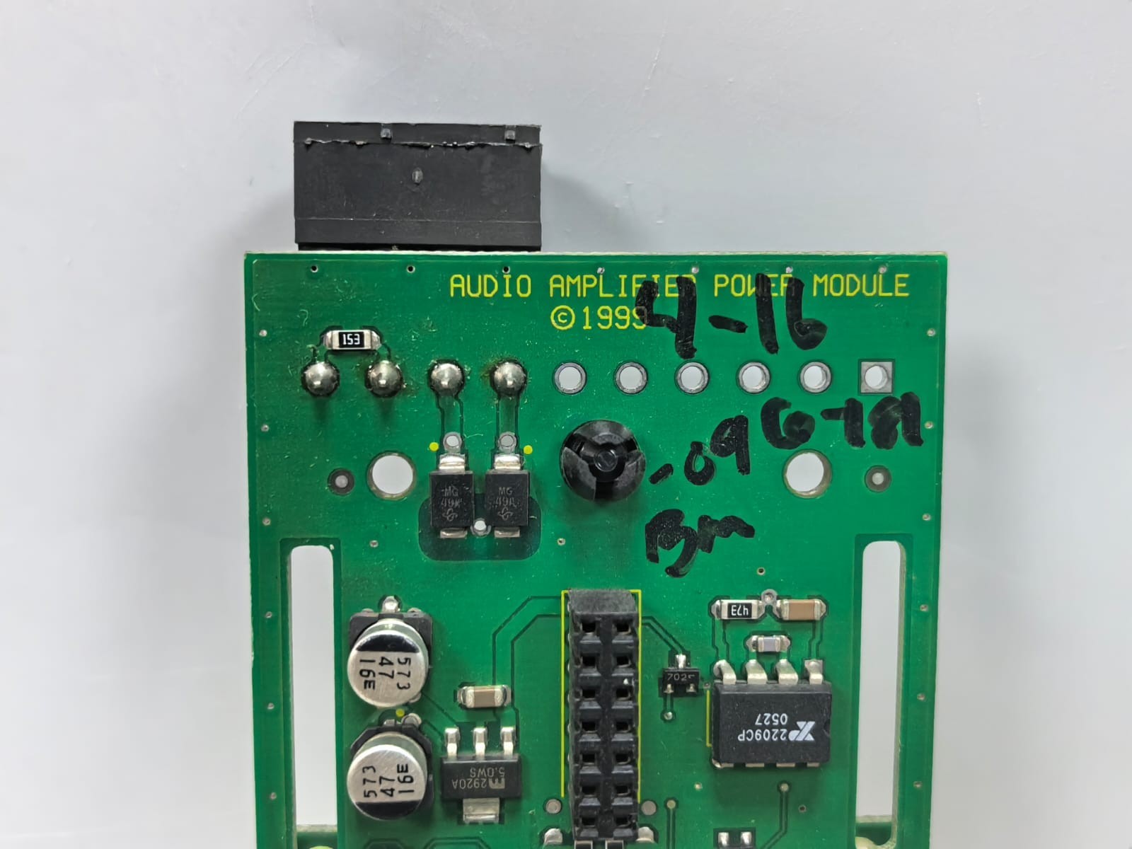 Edwards 140251 EST EDWARDS 3-ZA20A AUDIO AMPLIFIER MODULE FIRE ALARM 140251 REV.07 3