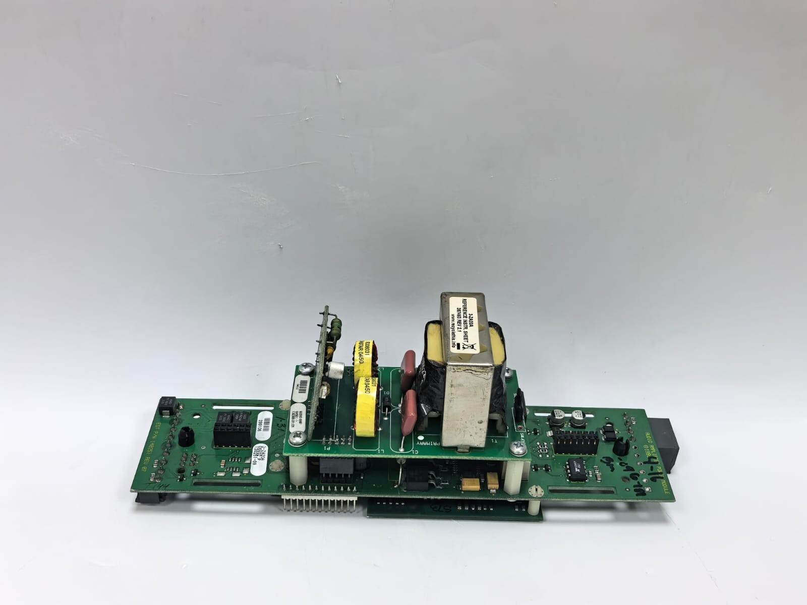 Edwards 140251 EST EDWARDS 3-ZA20A AUDIO AMPLIFIER MODULE FIRE ALARM 140251 REV.07 8