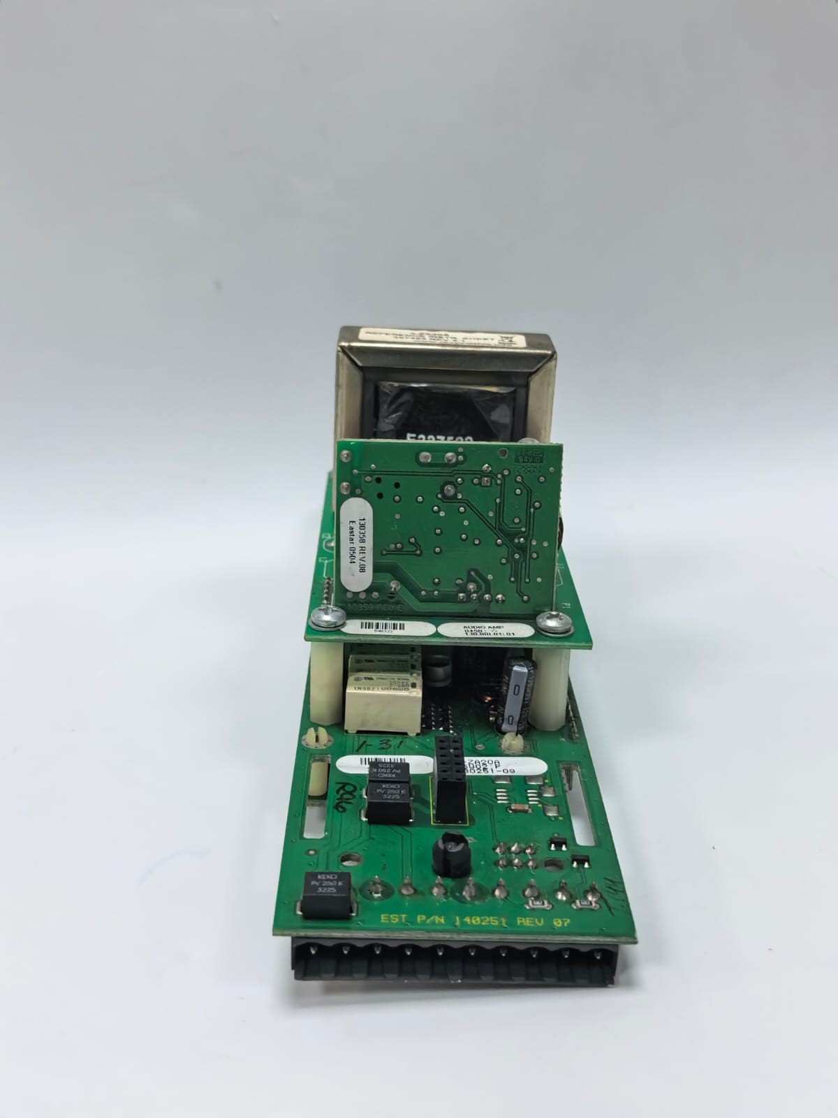 Edwards 140251 EST EDWARDS 3-ZA20A AUDIO AMPLIFIER MODULE FIRE ALARM 140251 REV.07 10
