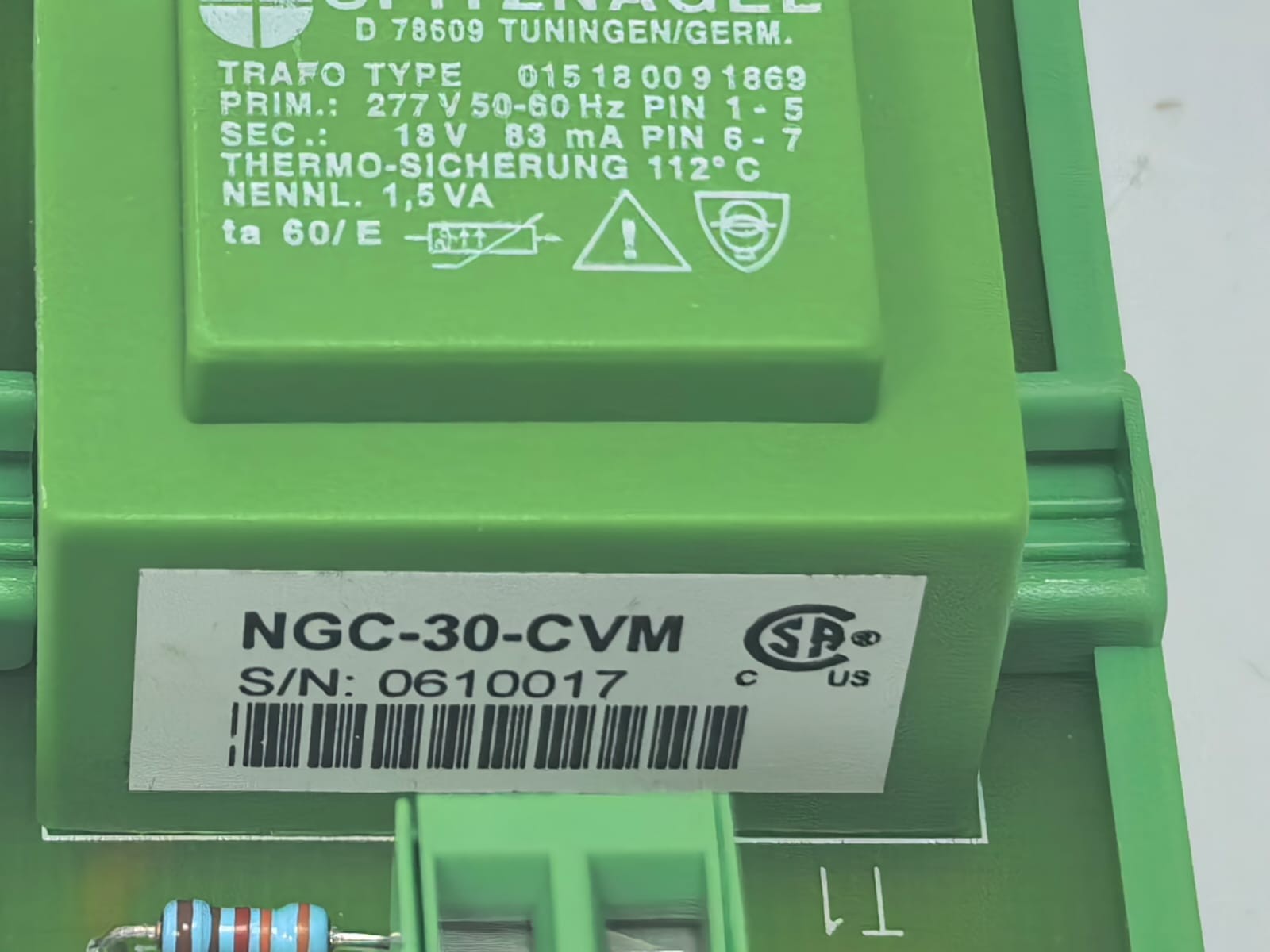 TYCO NGC-30-CVM TYCO NGC-30-CVM VOLTAGE CONTROL MODULE 2