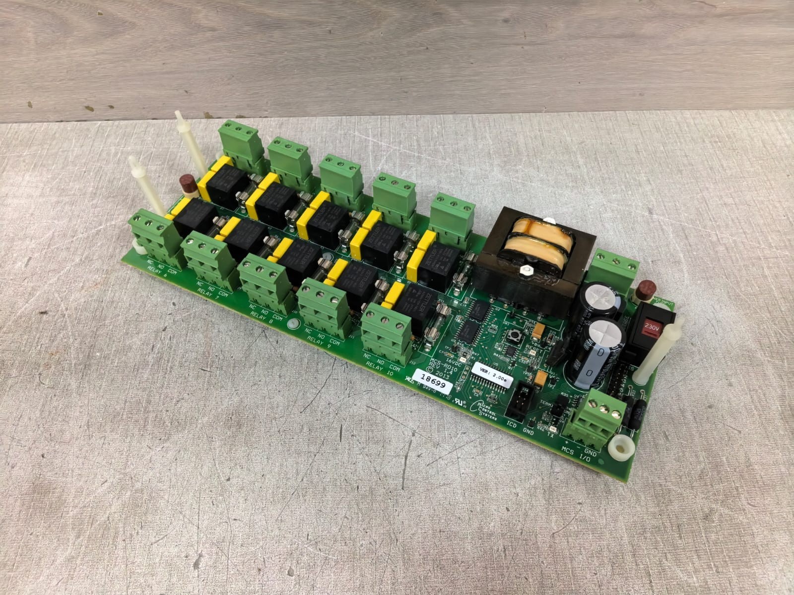 MCS MCS-R010 REV 1.4 MICRO CONTROL SYSTEMS MCS-R010 REV 1.4 CIRCUIT BOARD 3