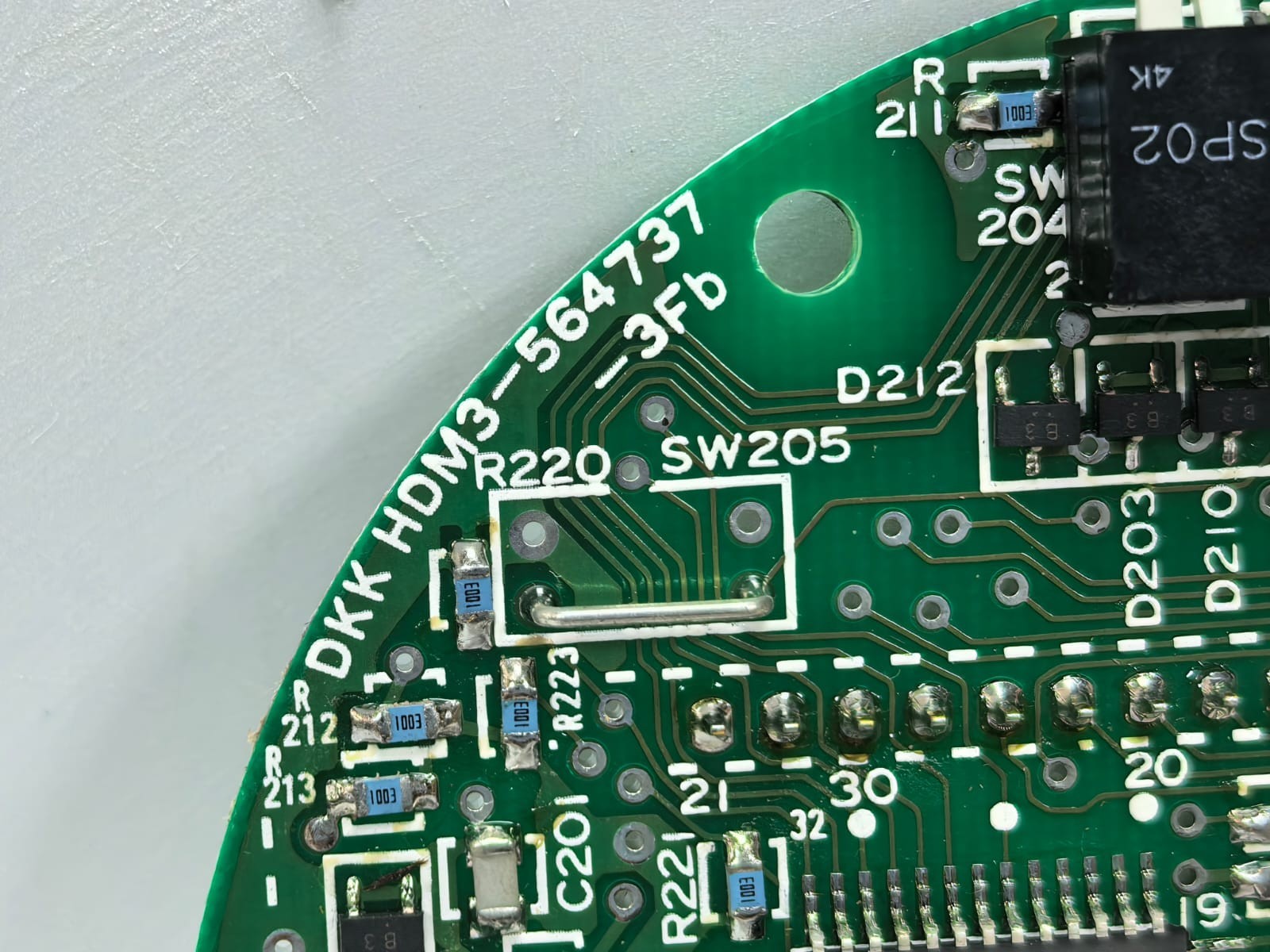 HDM3-564737-3EB DKK HDM3-564737-3EB INDUSTRIAL CONTROL CIRCUIT BOARD PCB 2