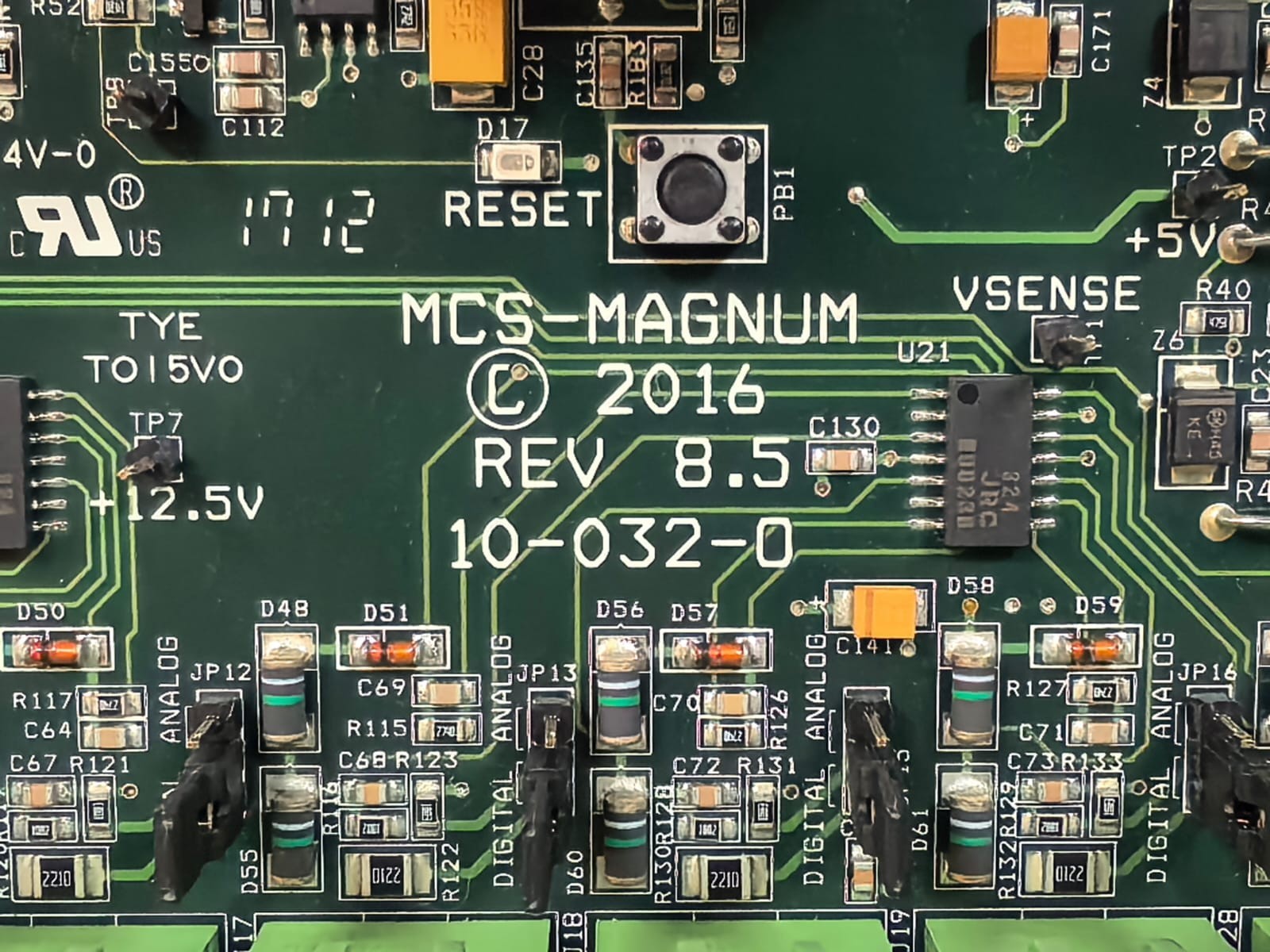 MCS MCS-MAGNUM REV 8.5 MICRO CONTROL SYSTEMS MCS-MAGNUM REV 8.5 CONTROL BOARD 2