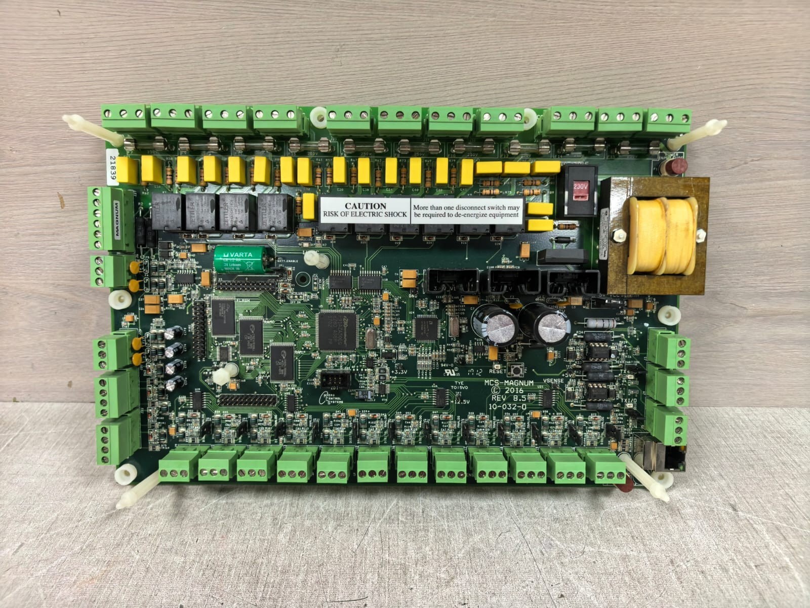 MCS MCS-MAGNUM REV 8.5 MICRO CONTROL SYSTEMS MCS-MAGNUM REV 8.5 CONTROL BOARD 1