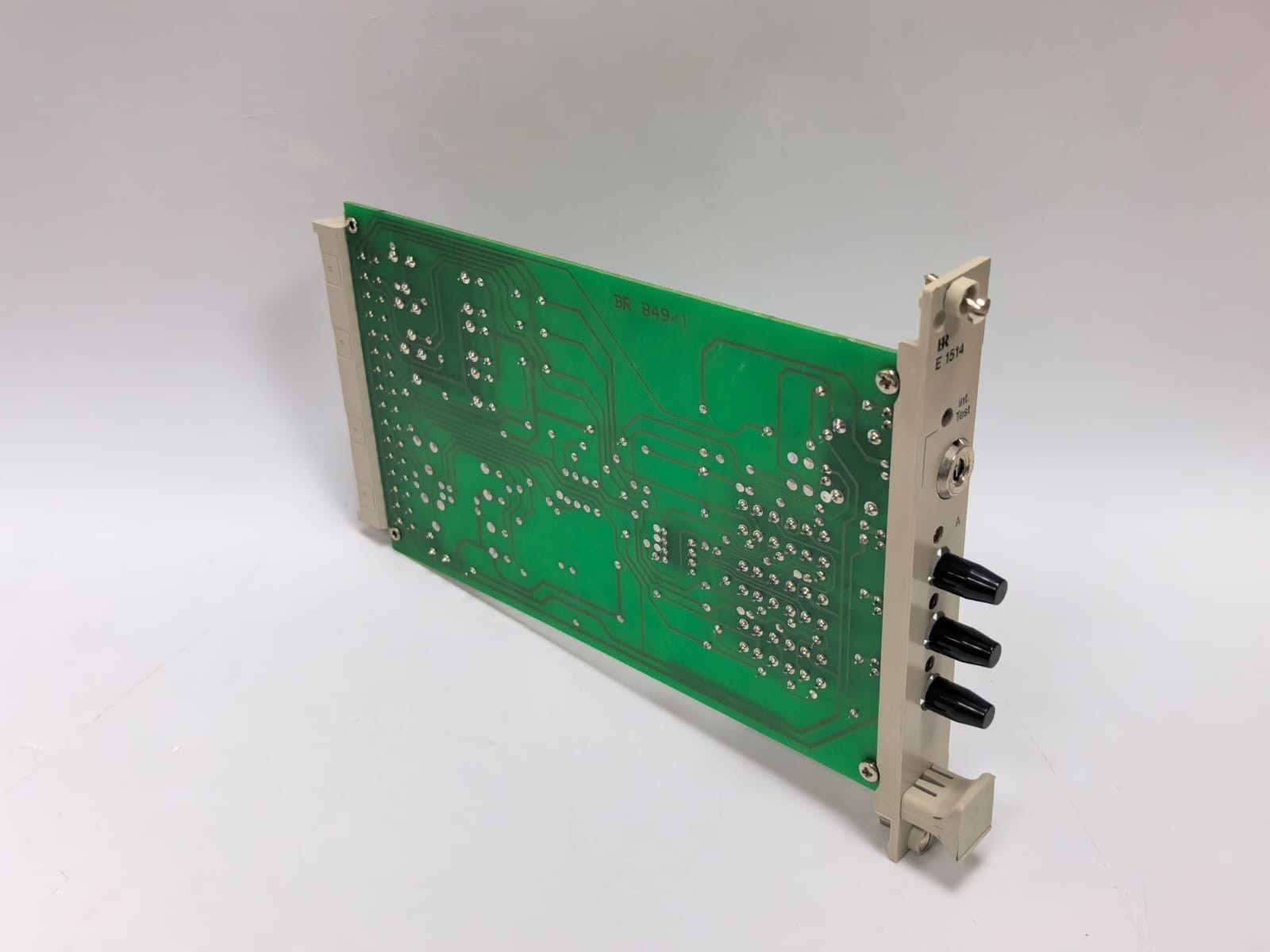 BRAUN E1514 BRAUN E1514 SIGNAL SELECTION INTRUSION TEST CONTROL MODULE 10