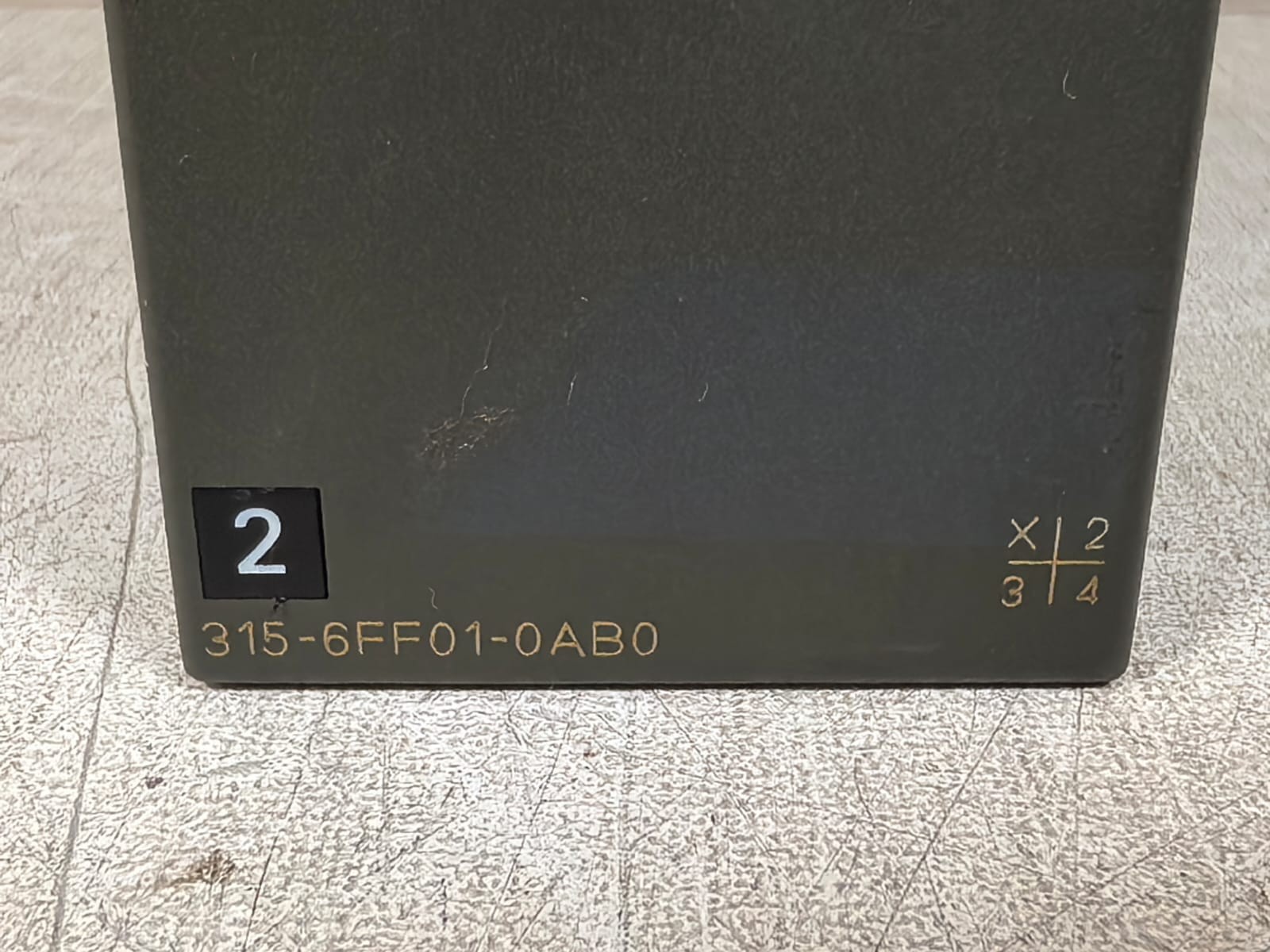 Siemens 6ES7 315-6FF01-0AB0 SIEMENS SIMATIC S7-300 6ES7 315-6FF01-0AB0 E STAND 1 CENTRAL CPU 5