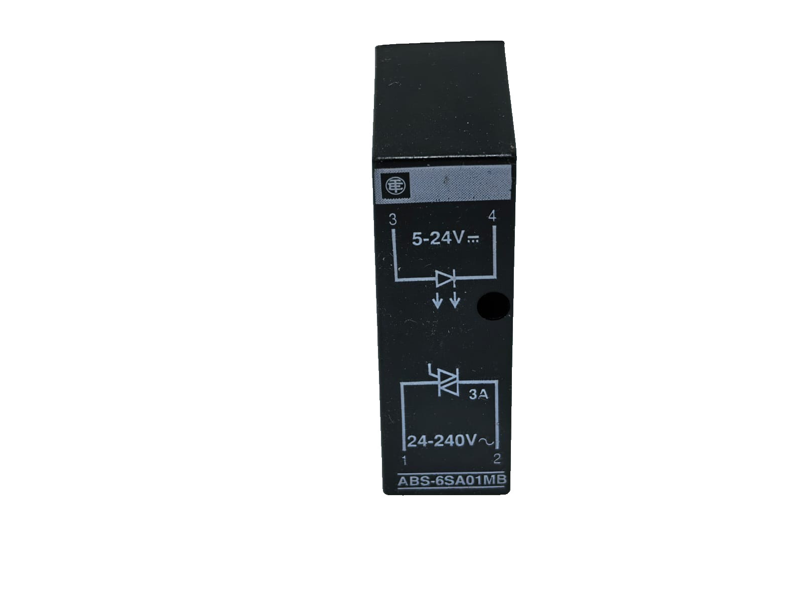Telemecanique ABS 6SA01MB TELEMECANIQUE ABS 6SA01MB INDUSTRIAL OPTOCOUPLER/SOLID-STATE RELAY OUTPUT MODULE 2