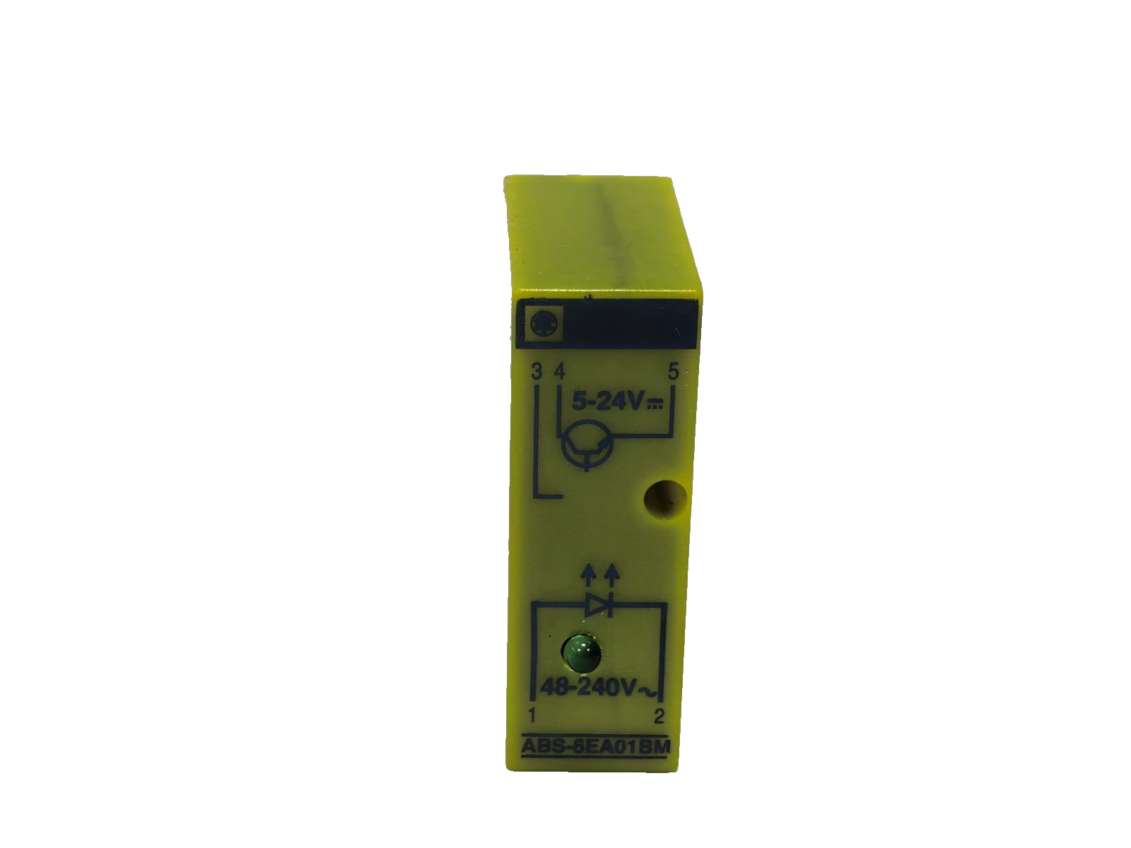 Telemecanique ABS-6EA01BM TELEMECANIQUE ABS-6EA01BM STATIC INTERFACE SOLID STATE RELAY 5-24VDC PCS 2