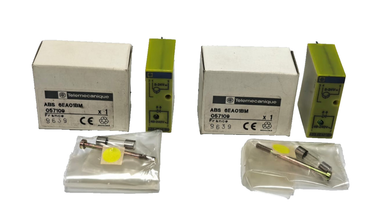Telemecanique ABS-6EA01BM TELEMECANIQUE ABS-6EA01BM STATIC INTERFACE SOLID STATE RELAY 5-24VDC PCS 1
