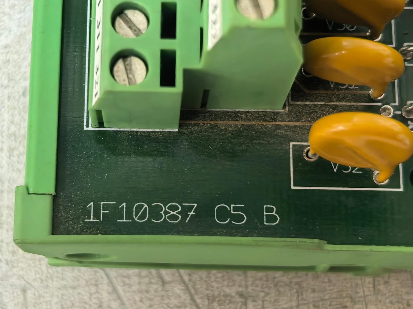 FIRELEC 1F10387 / 1F10389 REV FC FIRELEC INT-DI32-ISO48AC-ST 1F10387 / 1F10389 REV FC INDUSTRIAL INTERFACE BOARD 7