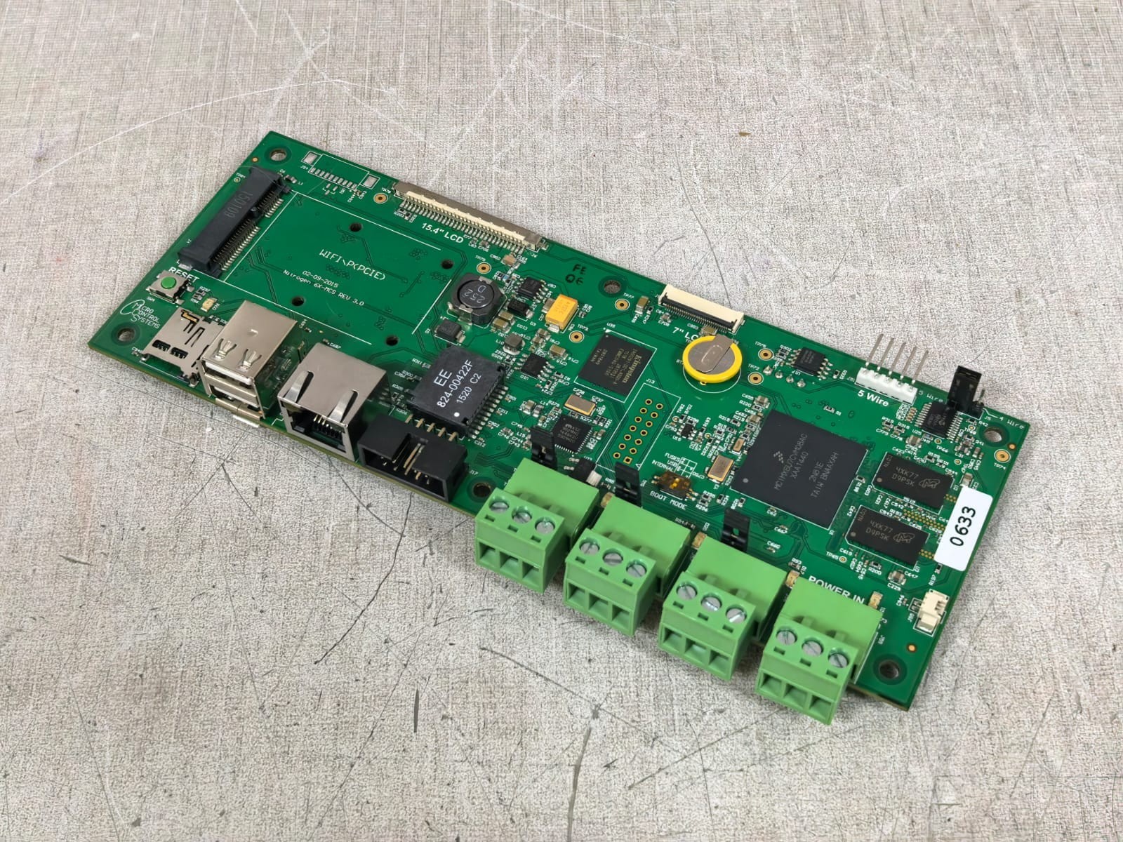 MICRO CONTROL SYSTEMS 6X-MCS REV 3.0 MICRO CONTROL SYSTEMS 6X-MCS REV 3.0 CIRCUIT BOARD 6