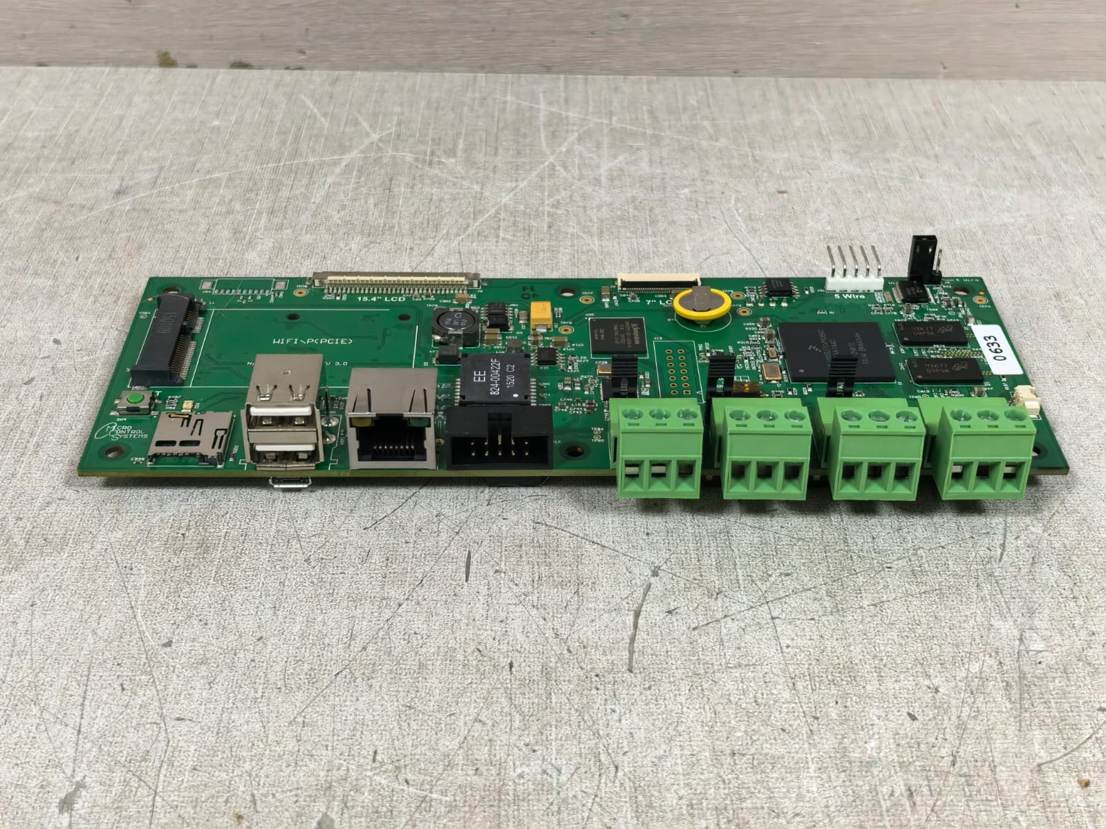 MICRO CONTROL SYSTEMS 6X-MCS REV 3.0 MICRO CONTROL SYSTEMS 6X-MCS REV 3.0 CIRCUIT BOARD 8